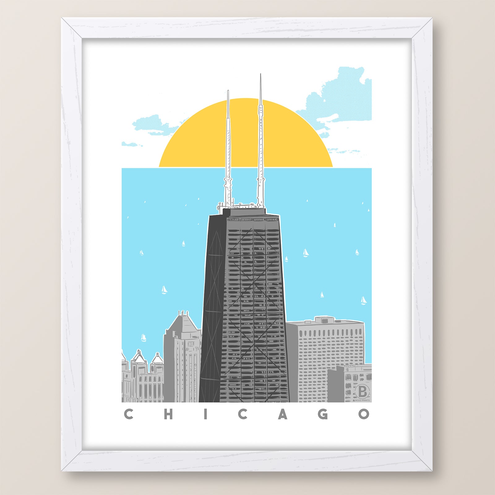 Chicago Lakeview Print