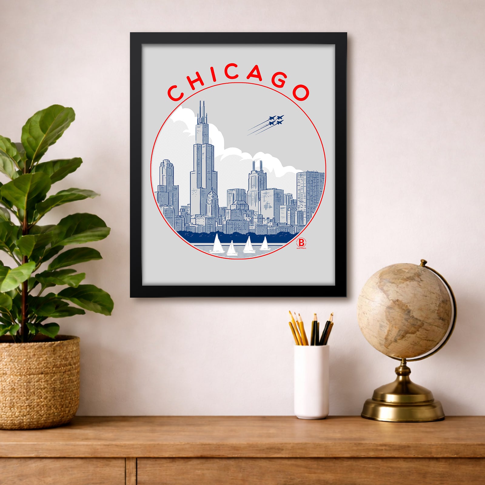 Chicago Circle Print