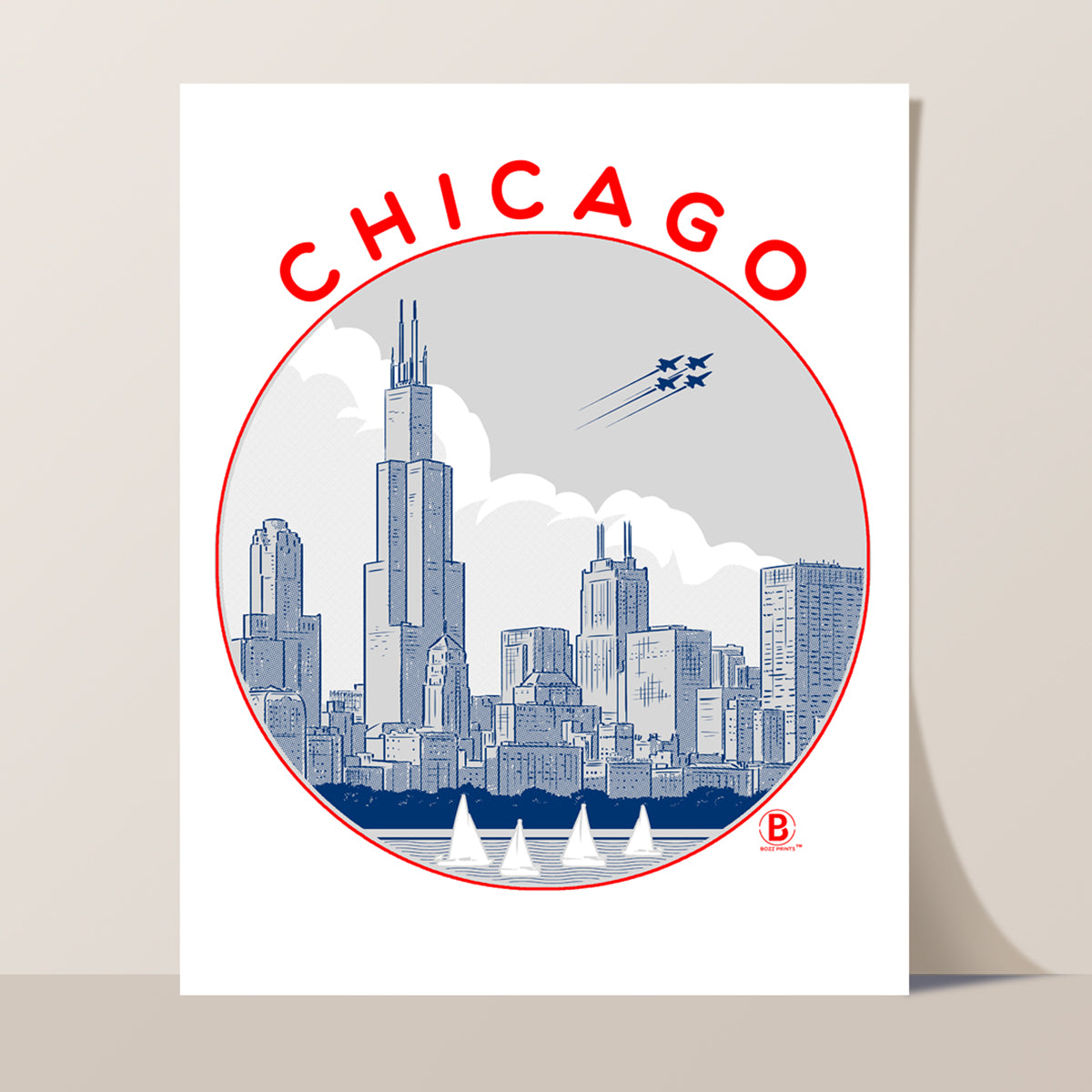 Chicago Circle Print