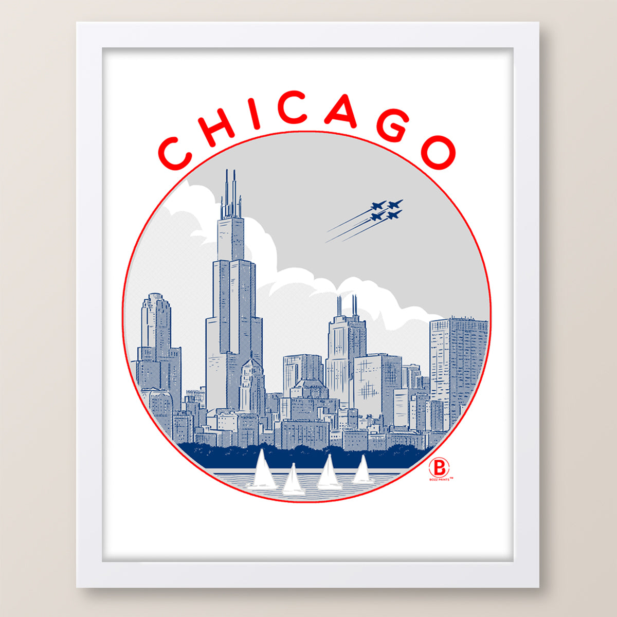 Chicago Circle Print