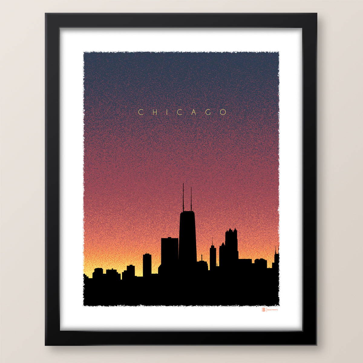 Chicago Dusk Print