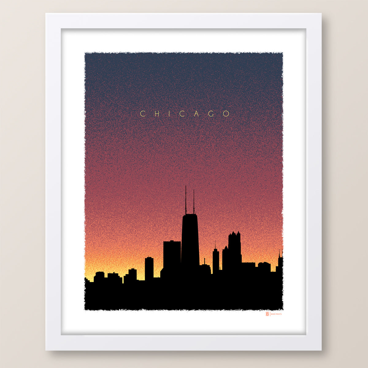 Chicago Dusk Print