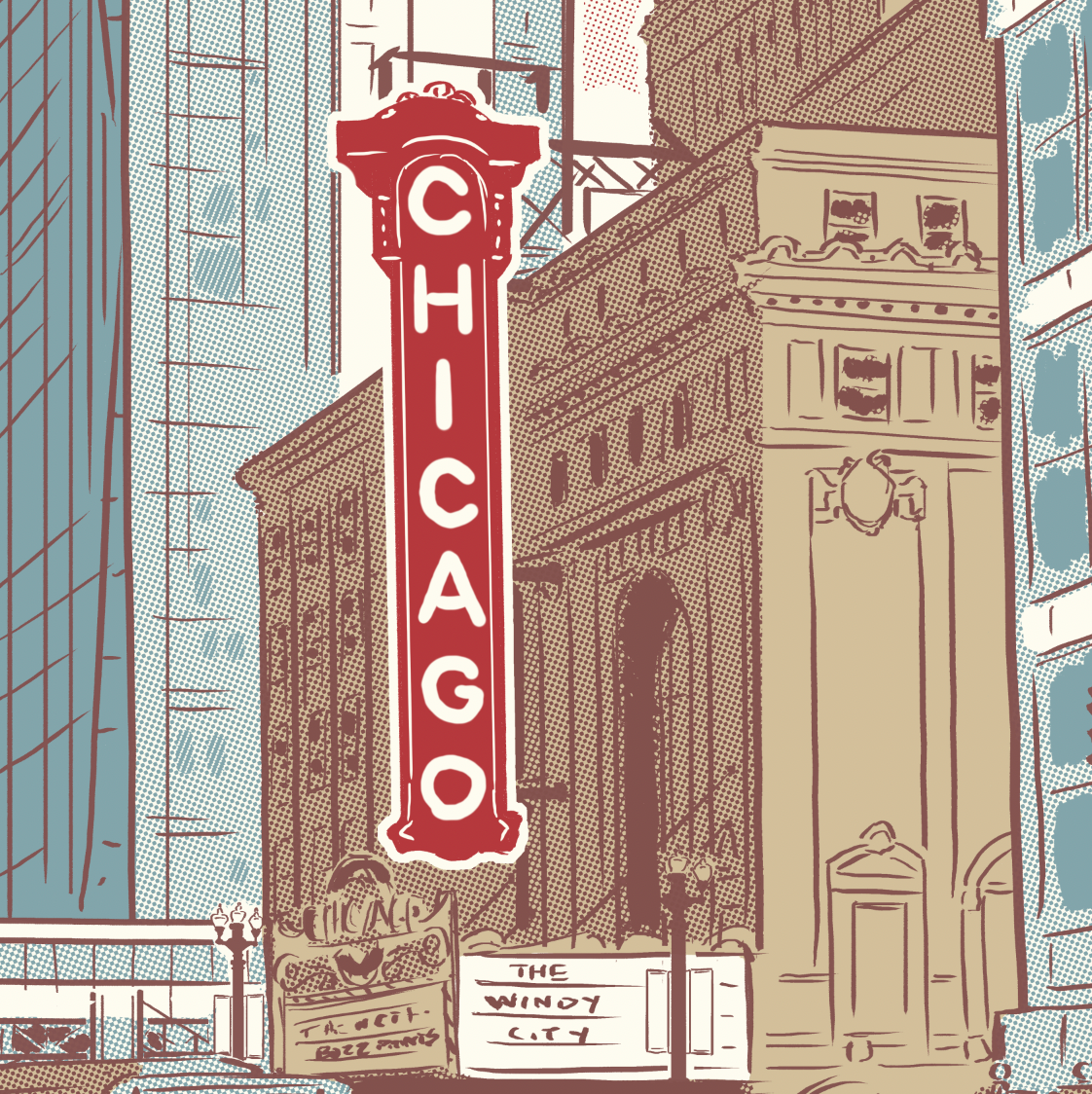 Chicago Loop Print