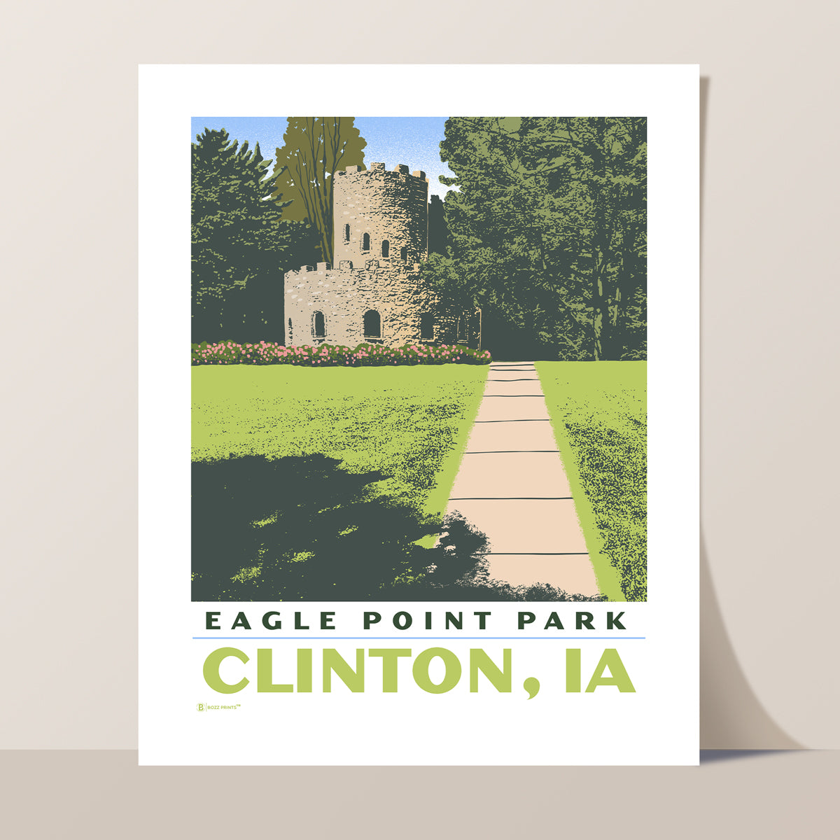 Clinton Eagle Point Park Print