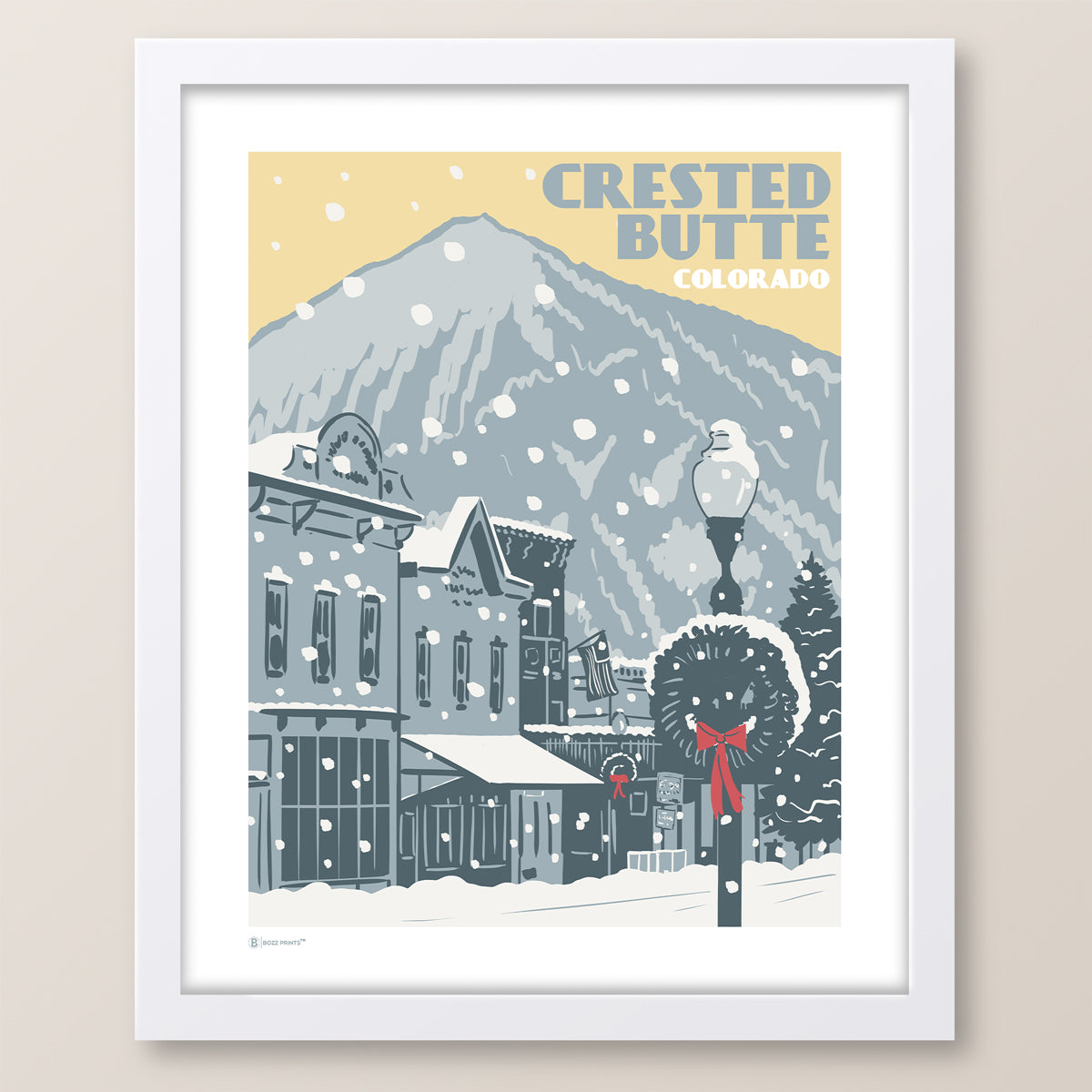 Crested Butte Elk Avenue Print