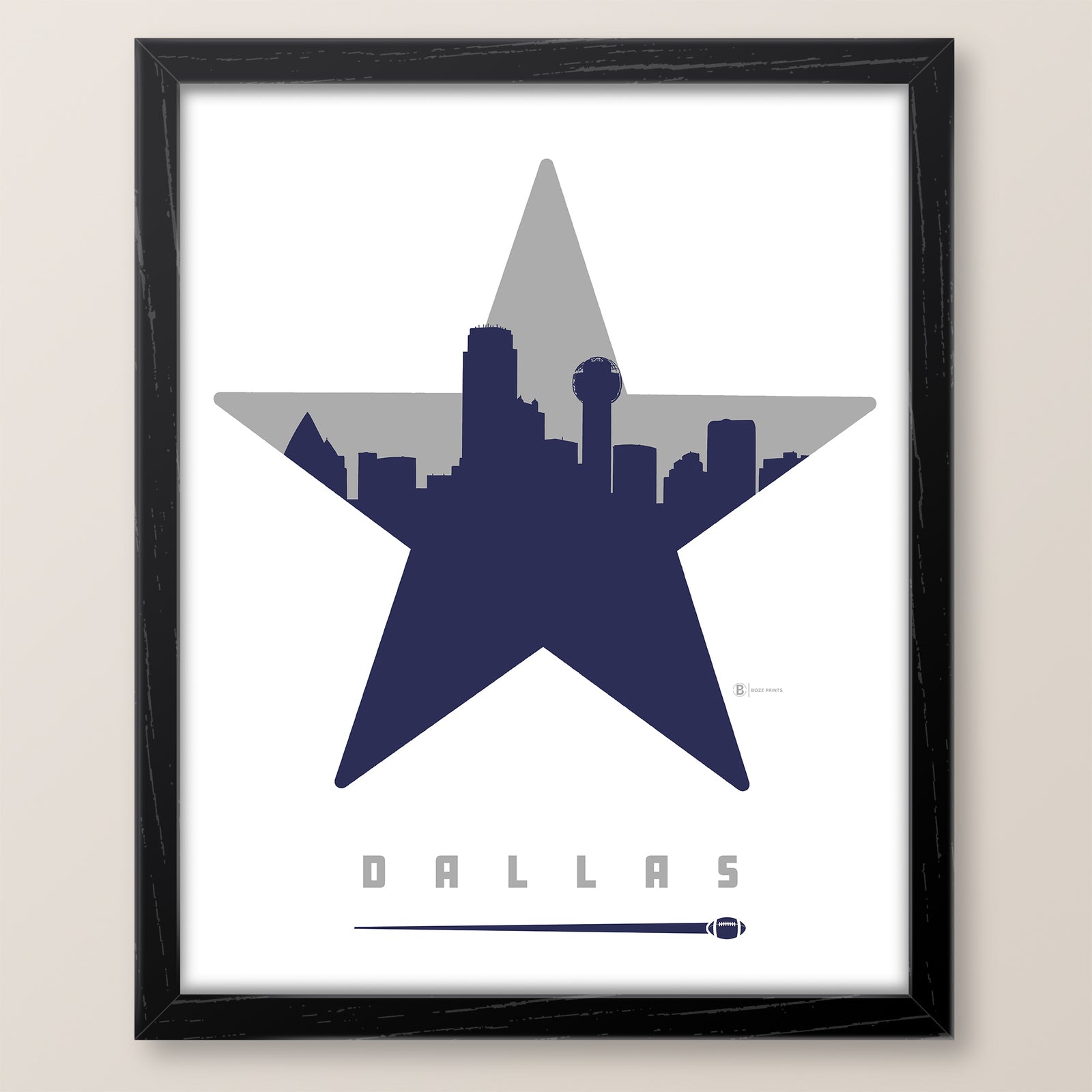 Dallas Football Print