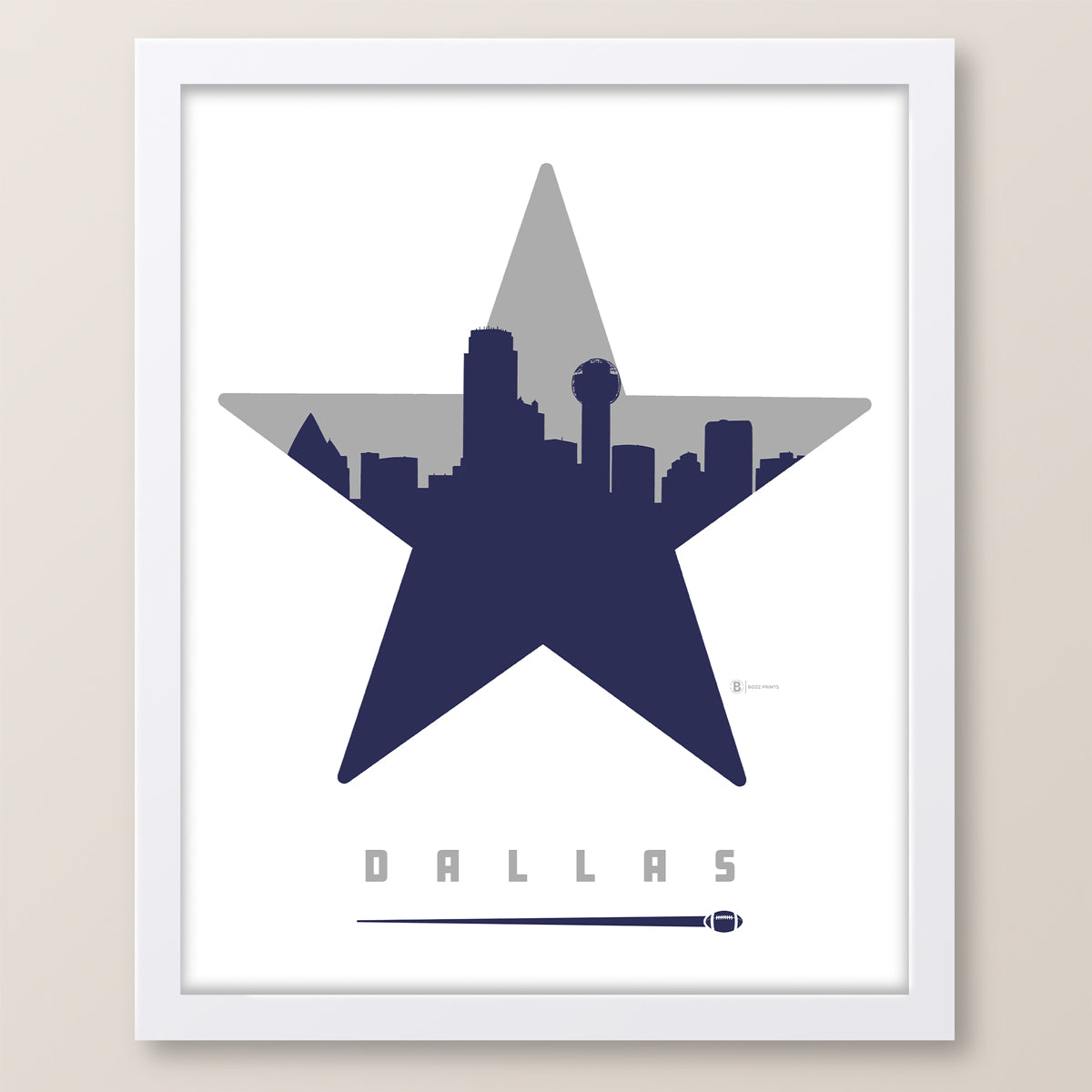 Dallas Football Print