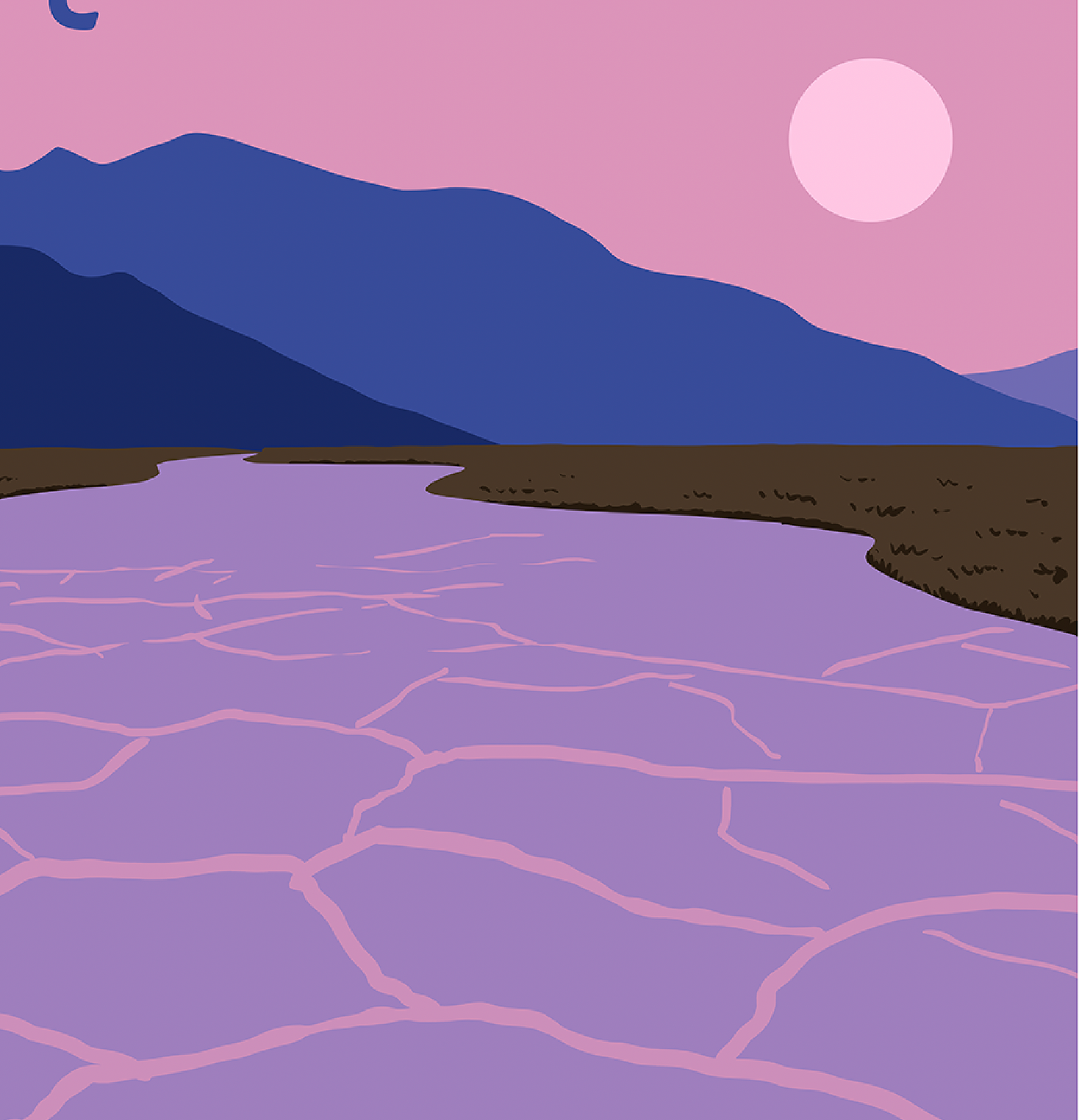 Death Valley National Park Sand Basin Print