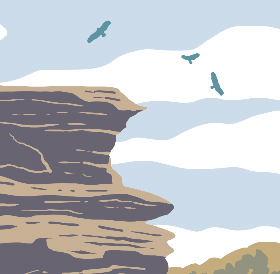 Decorah Pulpit Rock Print