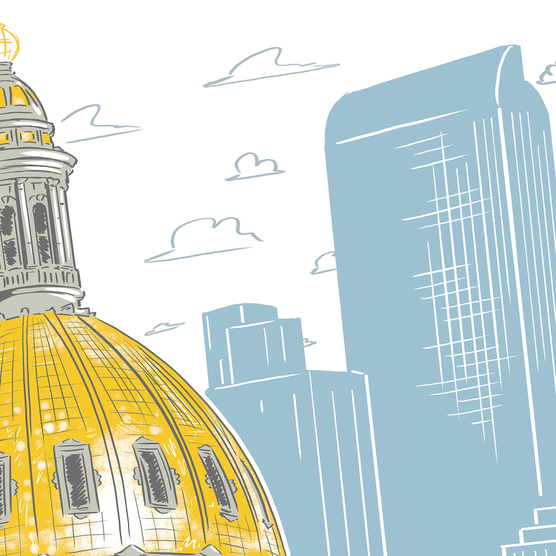 Denver Capitol Print