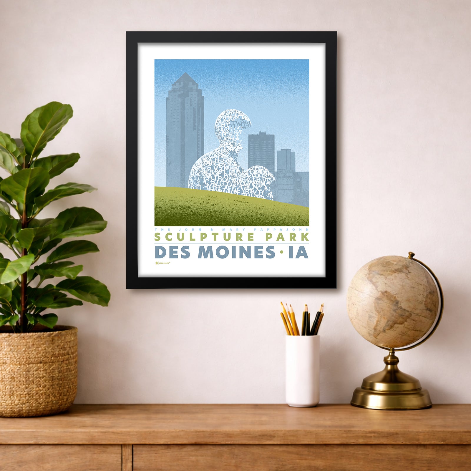 Pappajohn Sculpture Park Print