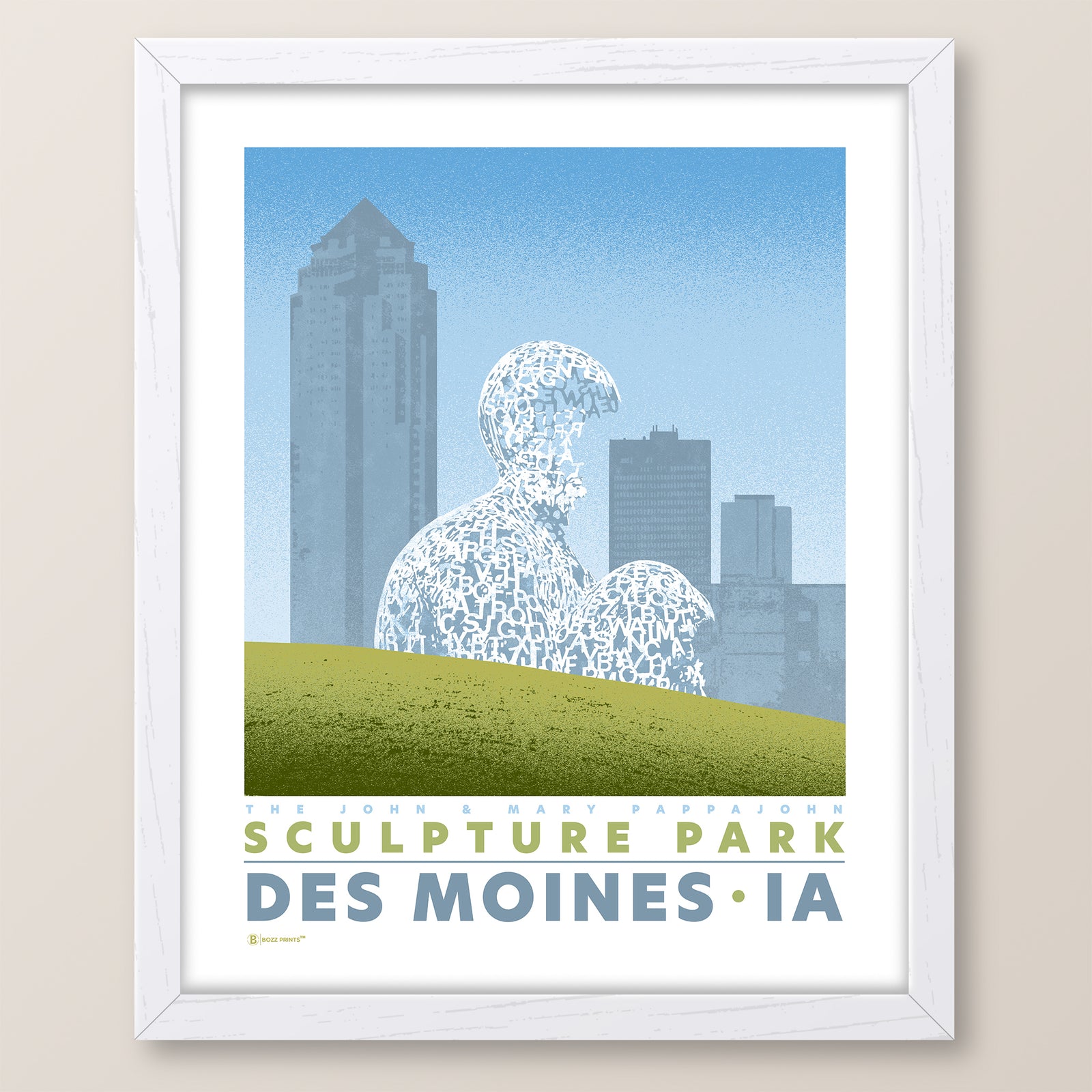 Pappajohn Sculpture Park Print