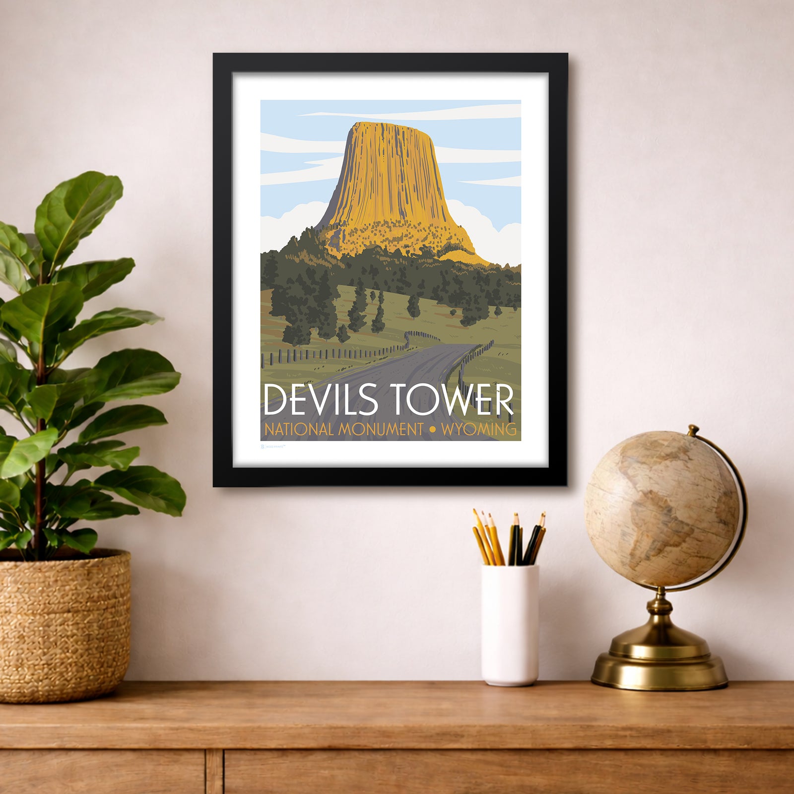 Devils Tower Print