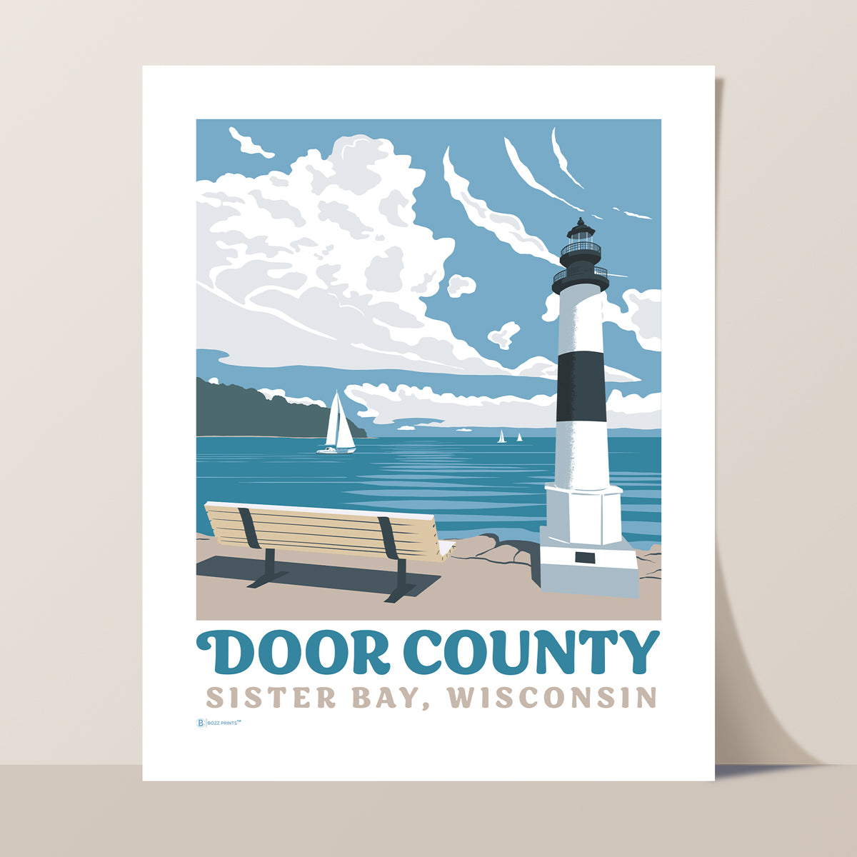 Door County Wisconsin Sister Bay Print