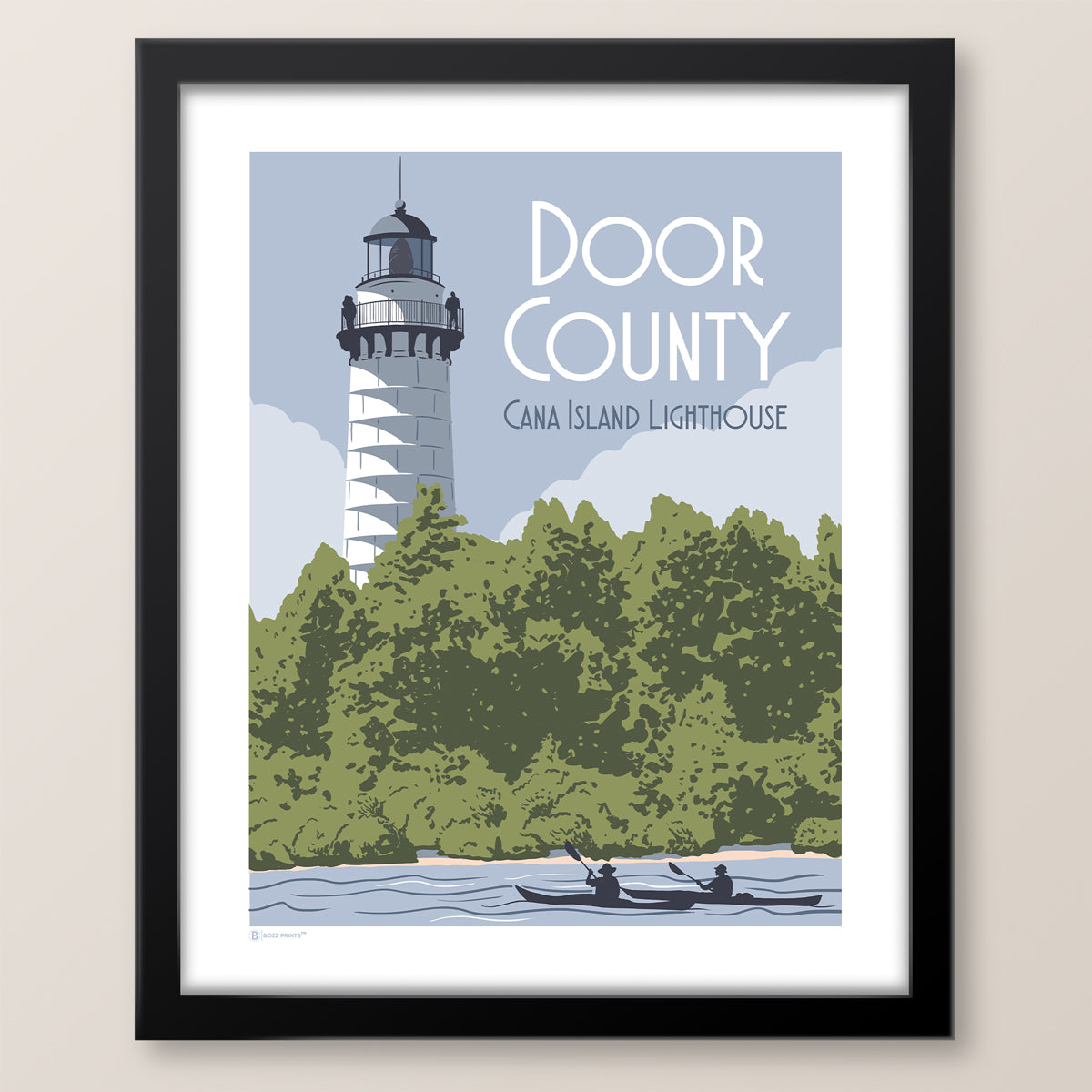 Door County Wisconsin Cana Island Lighthouse Print