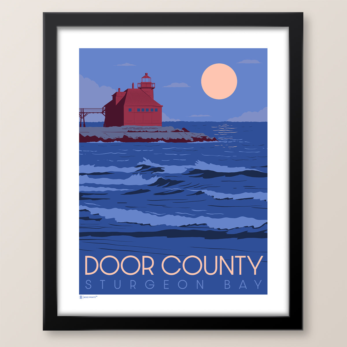 Door County Wisconsin Sturgeon Bay Print