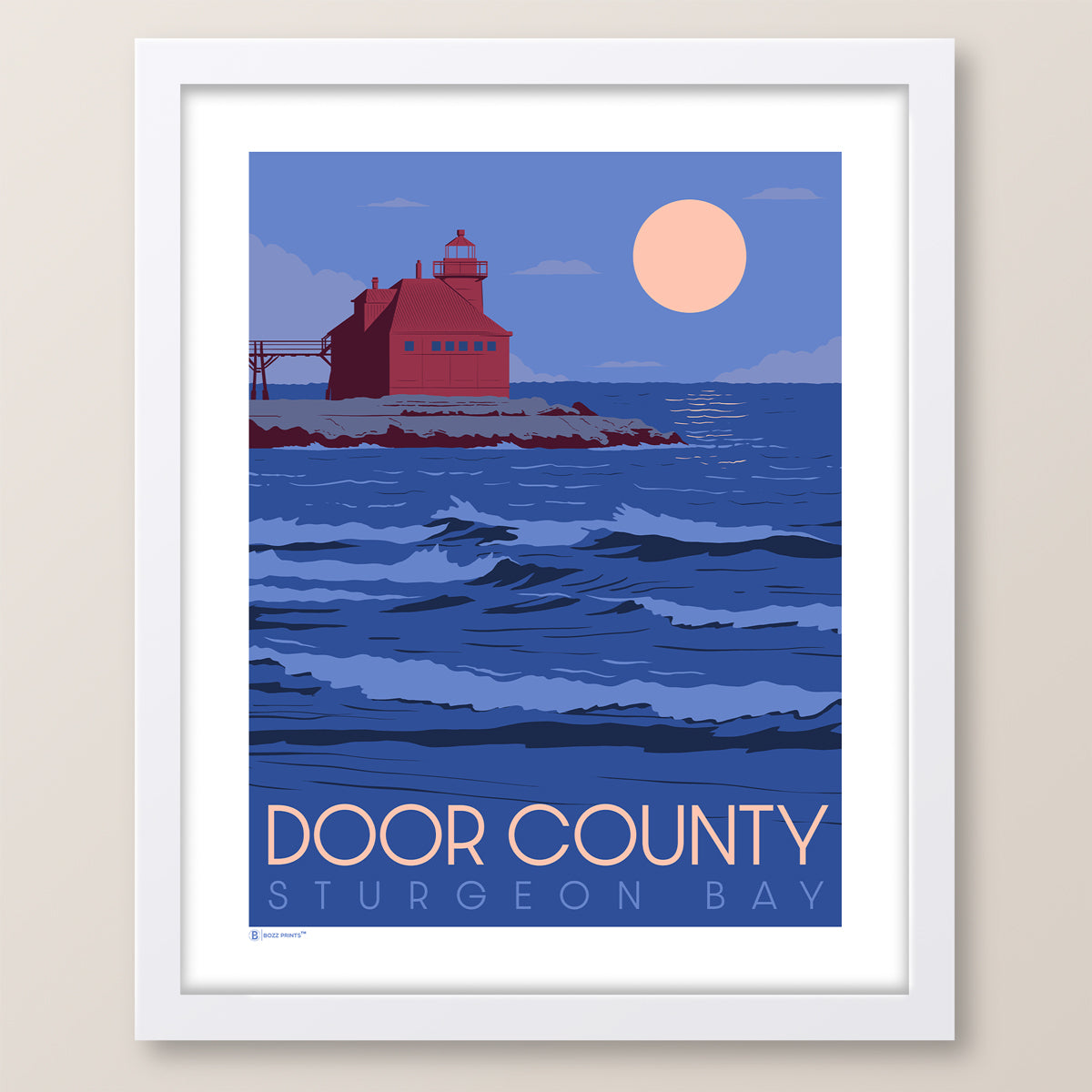 Door County Wisconsin Sturgeon Bay Print
