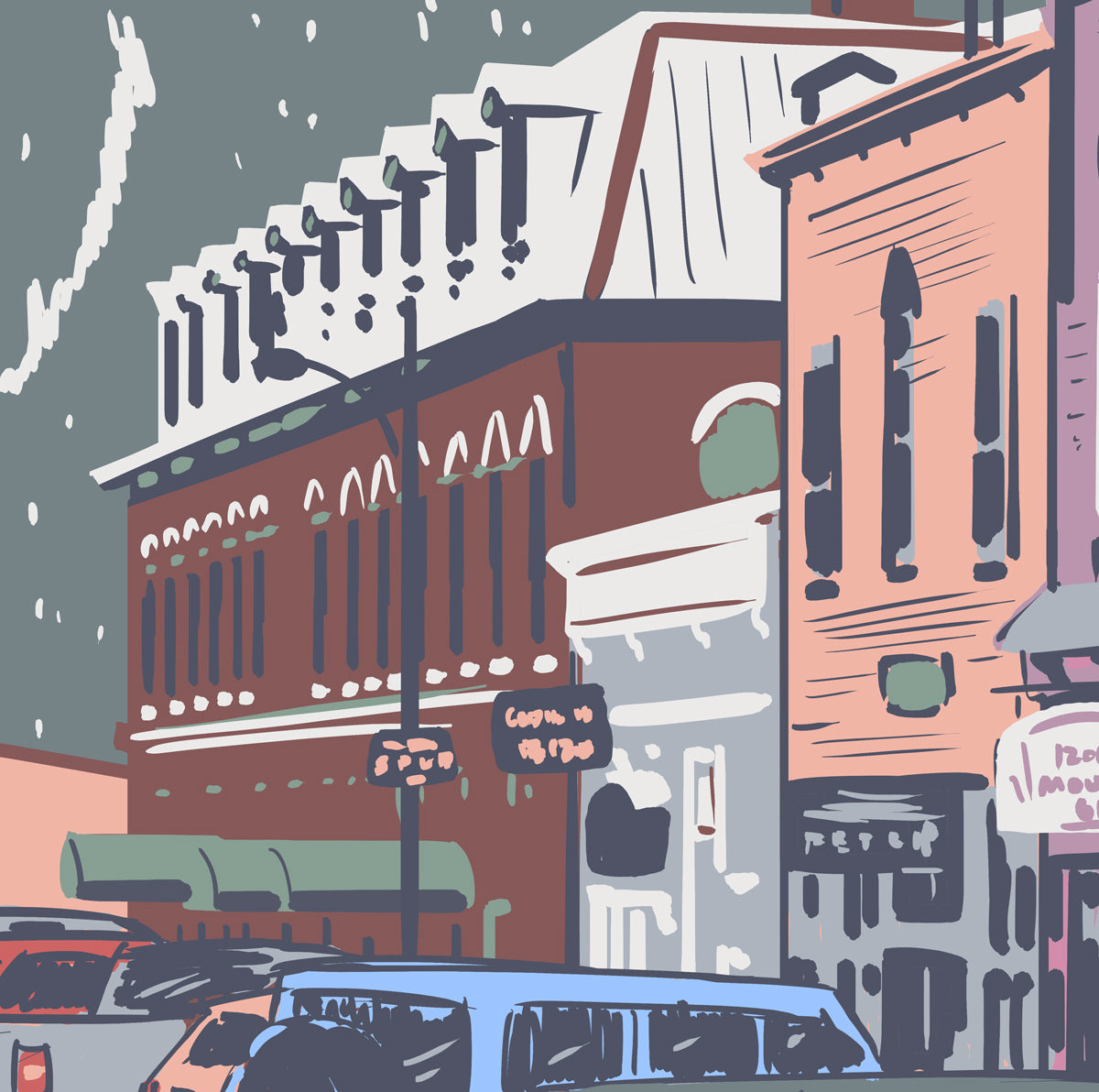 Downtown Silverton Print