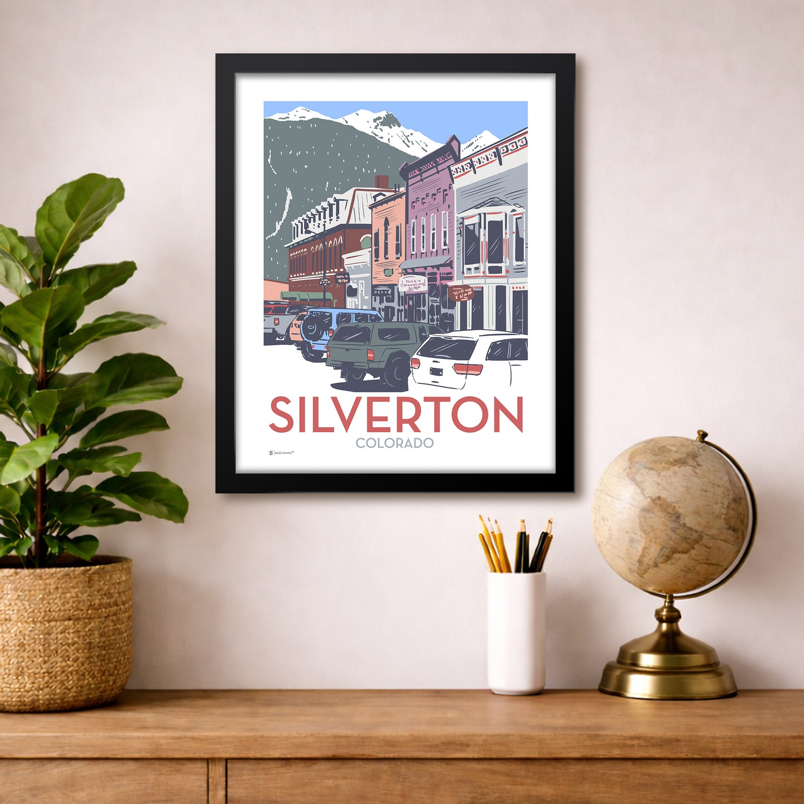 Downtown Silverton Print