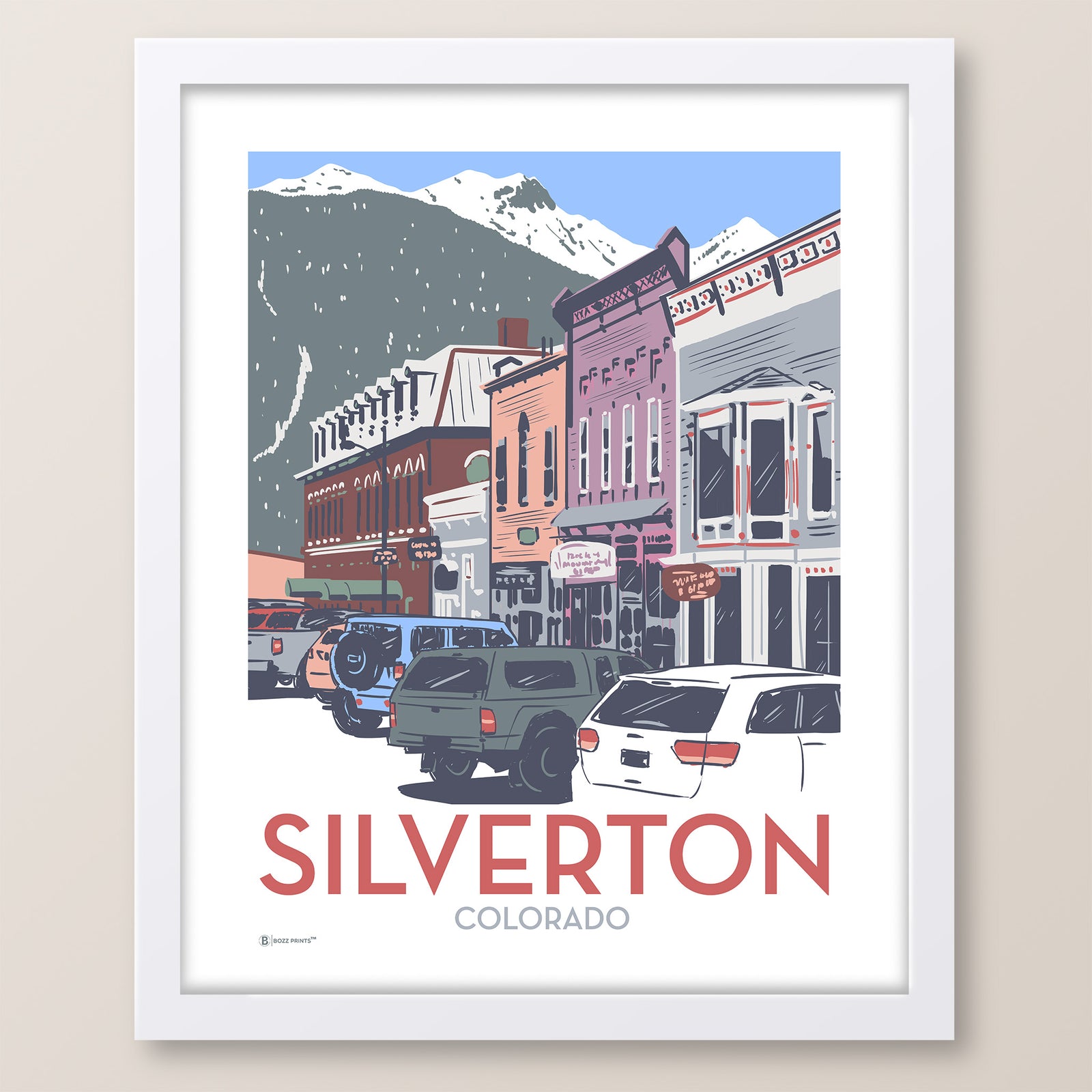 Downtown Silverton Print