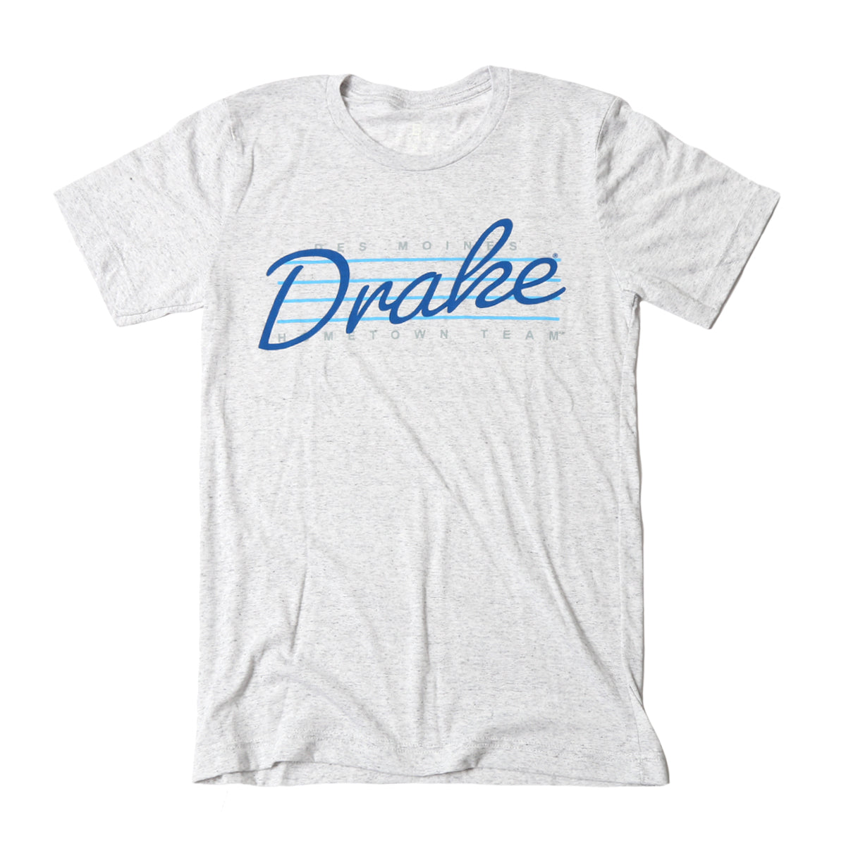 Drake University Hometown Team Lines T-Shirt