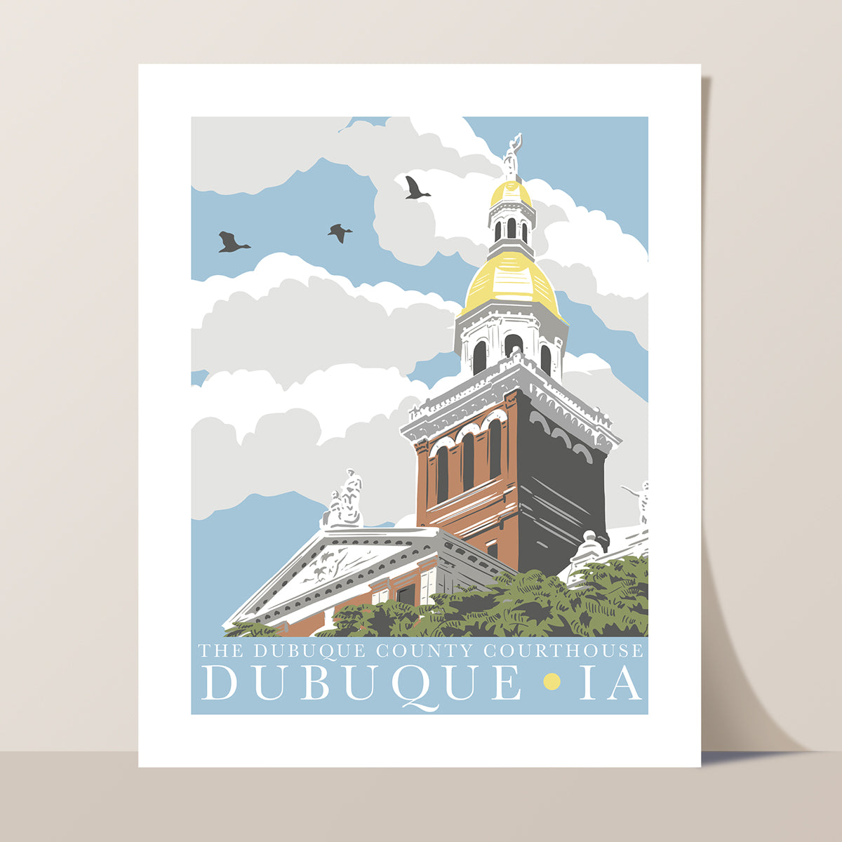 Dubuque Courthouse Print