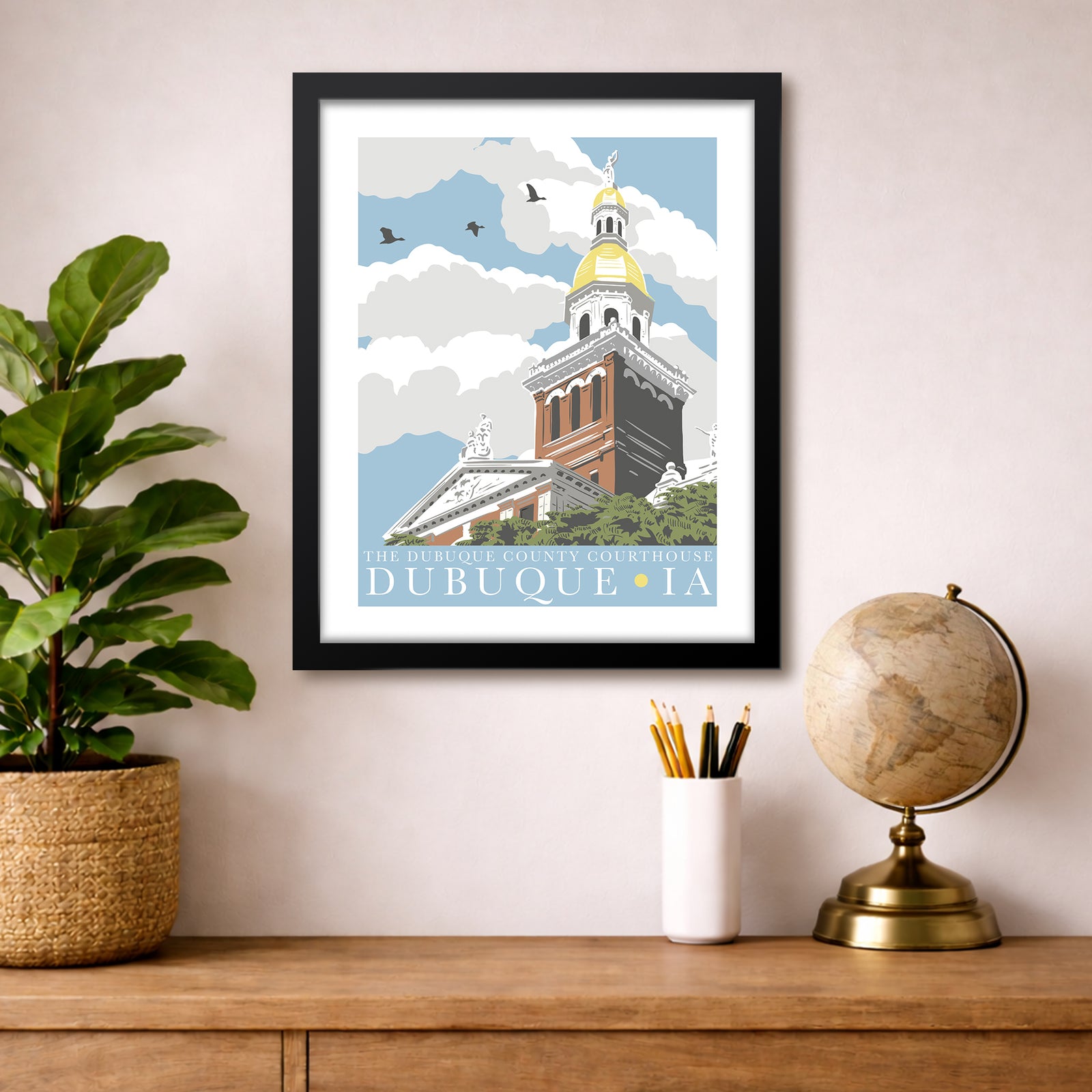 Dubuque Courthouse Print
