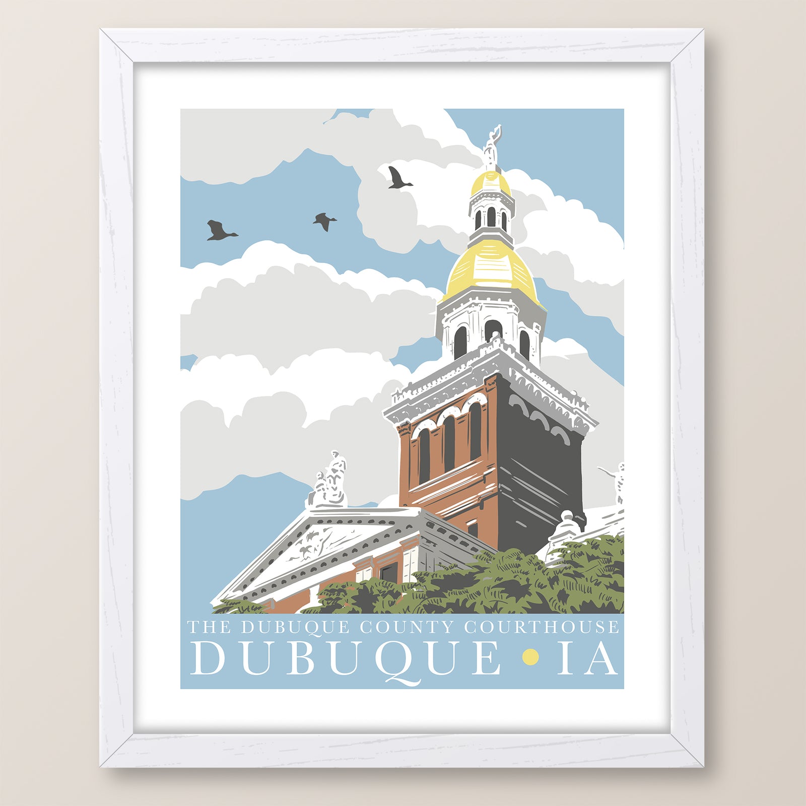 Dubuque Courthouse Print