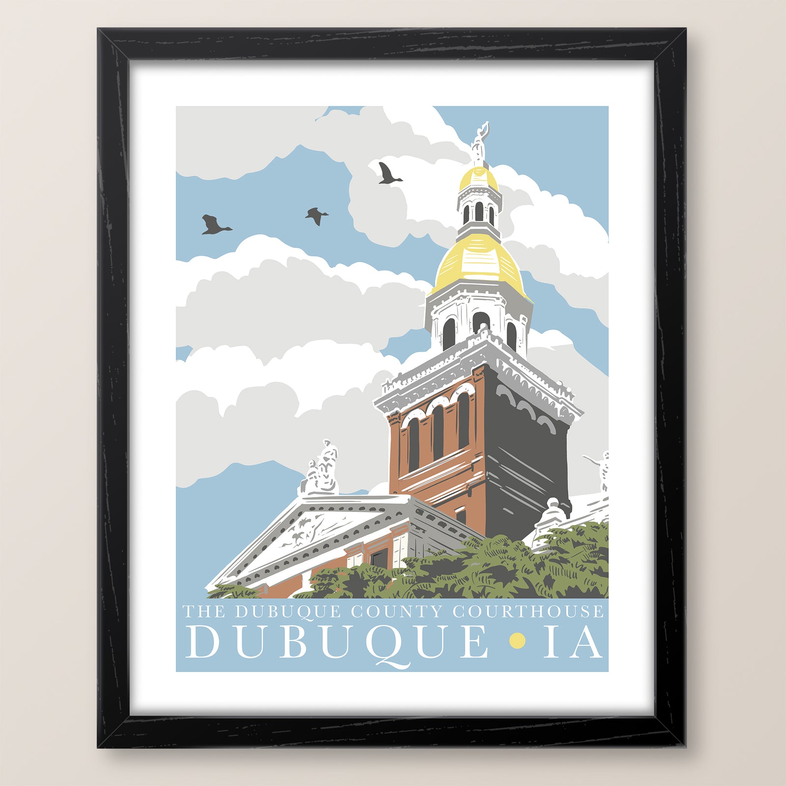 Dubuque Courthouse Print