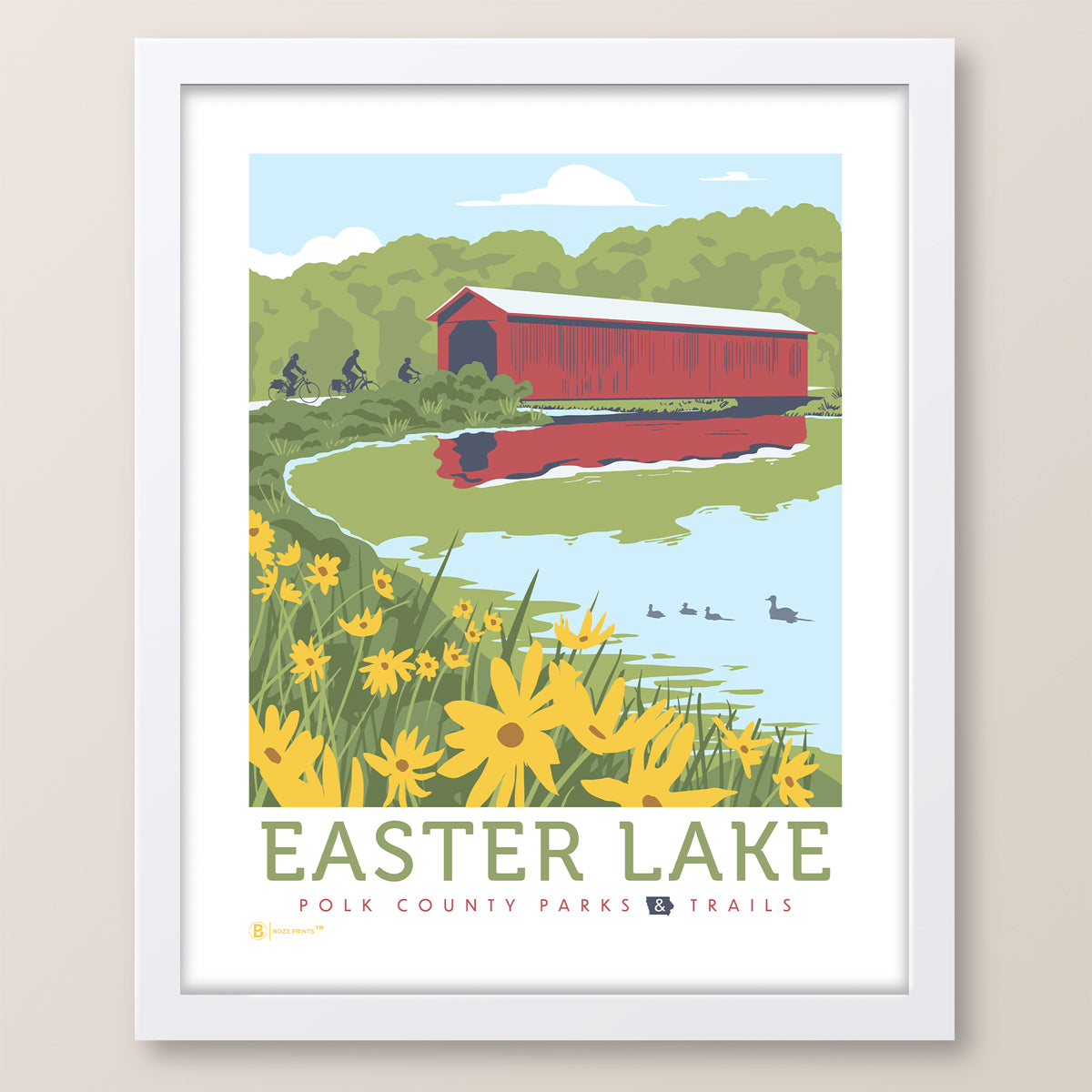 Easter Lake - Des Moines Print