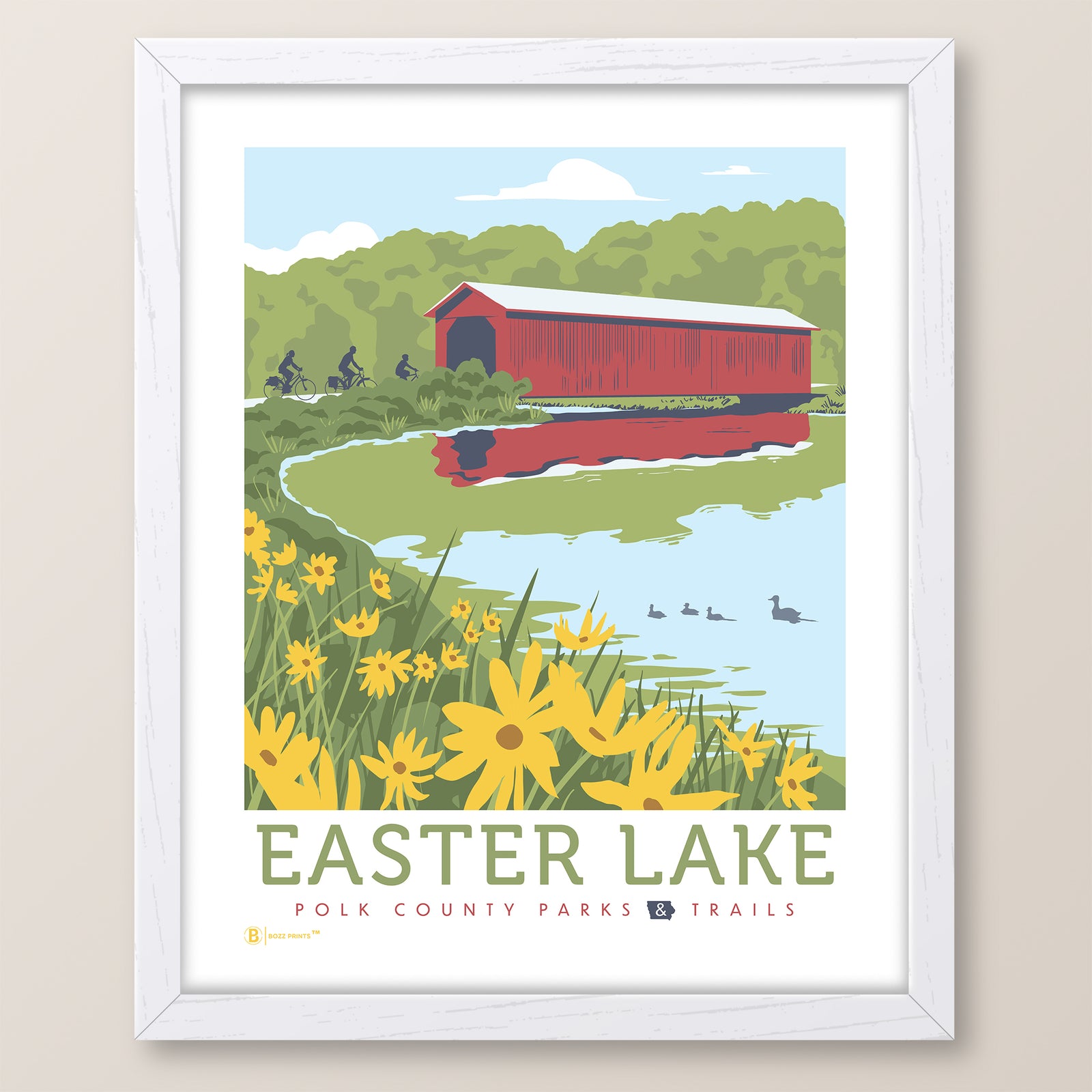 Easter Lake - Des Moines Print