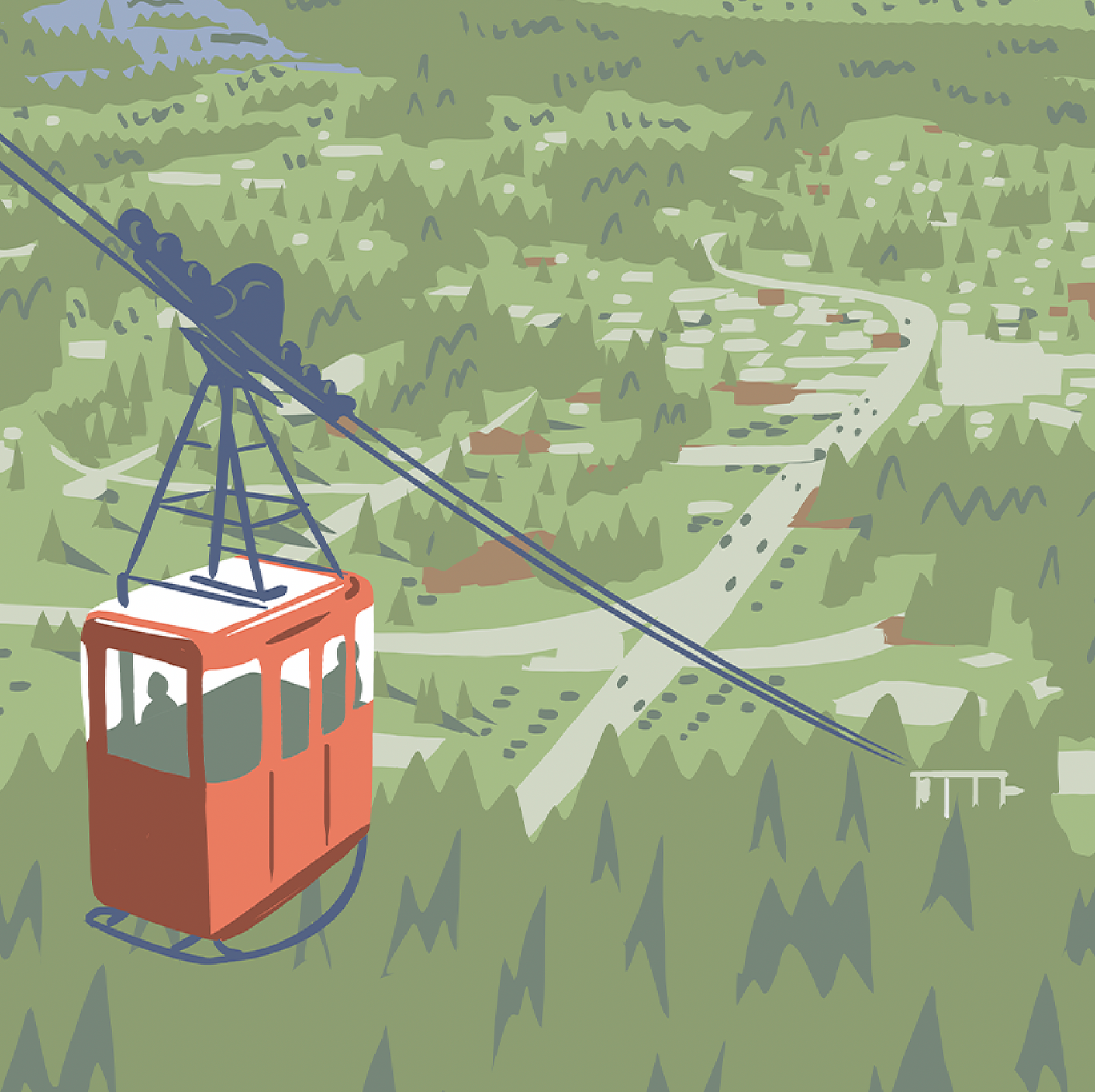 Estes Park - Colorado Print