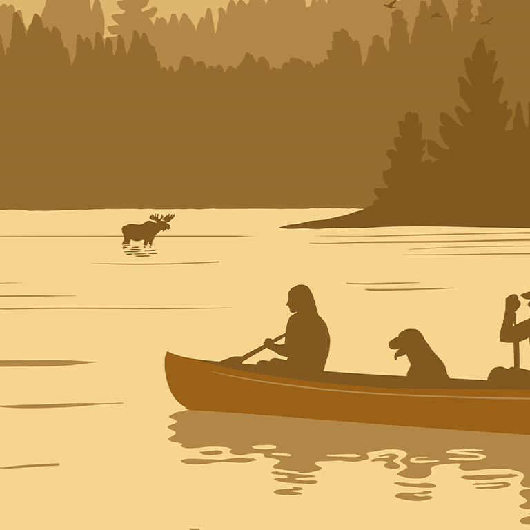Explore the Boundary Waters Print