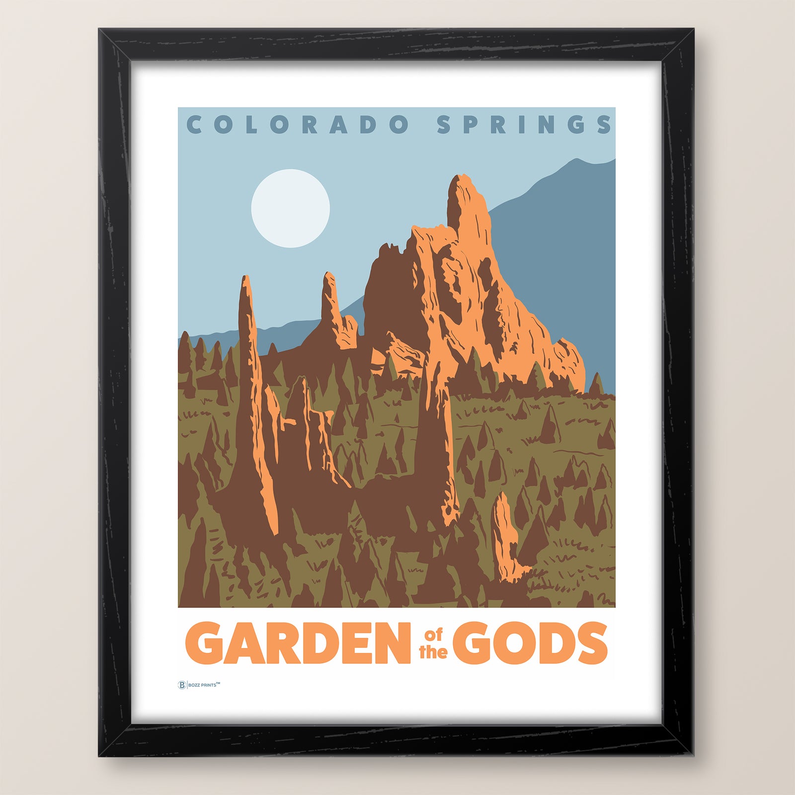 Garden of the Gods Print