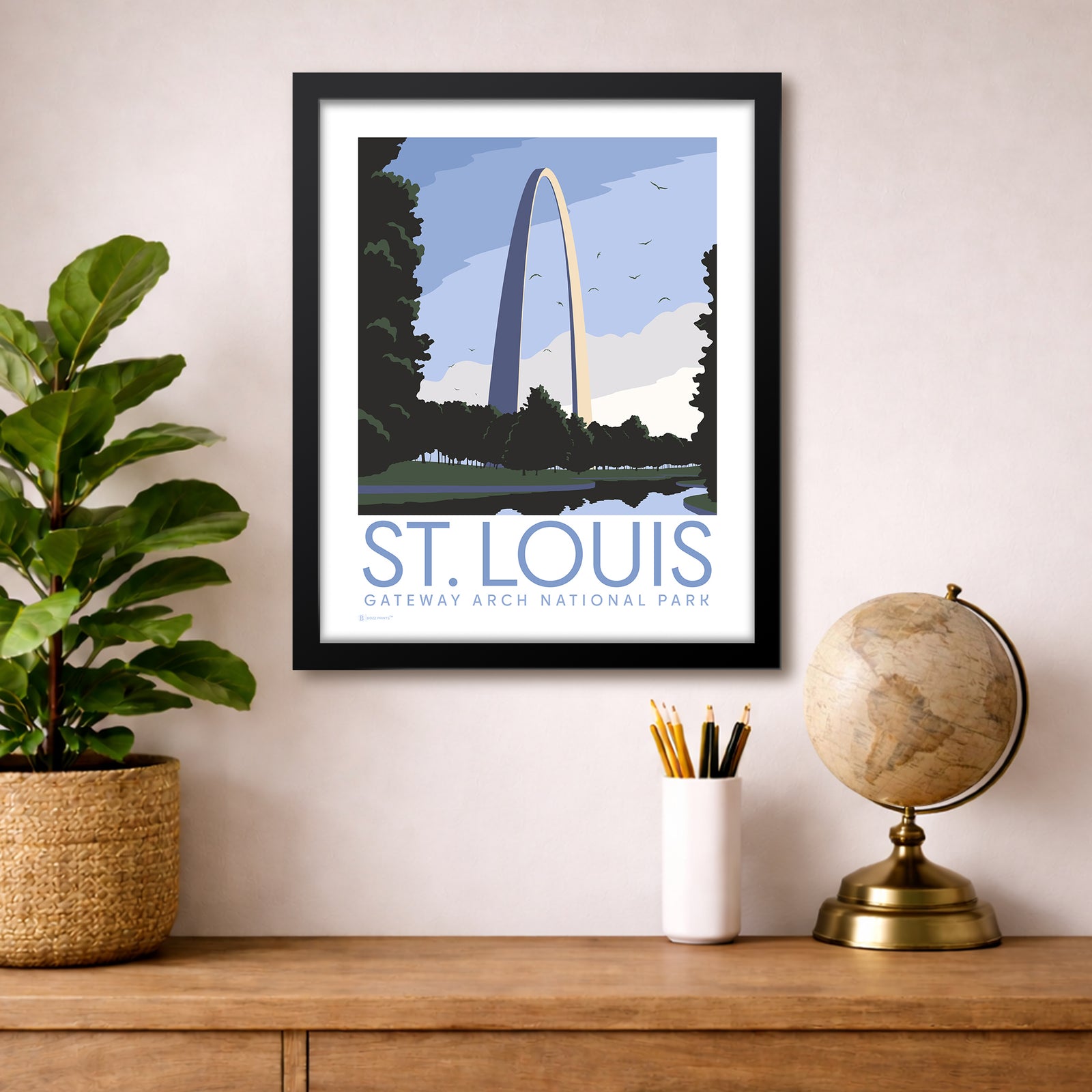St. Louis Gateway Arch National Park Print