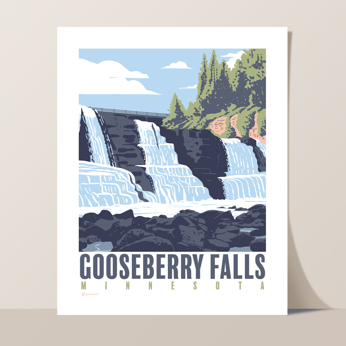 Gooseberry Falls - Minnesota Print