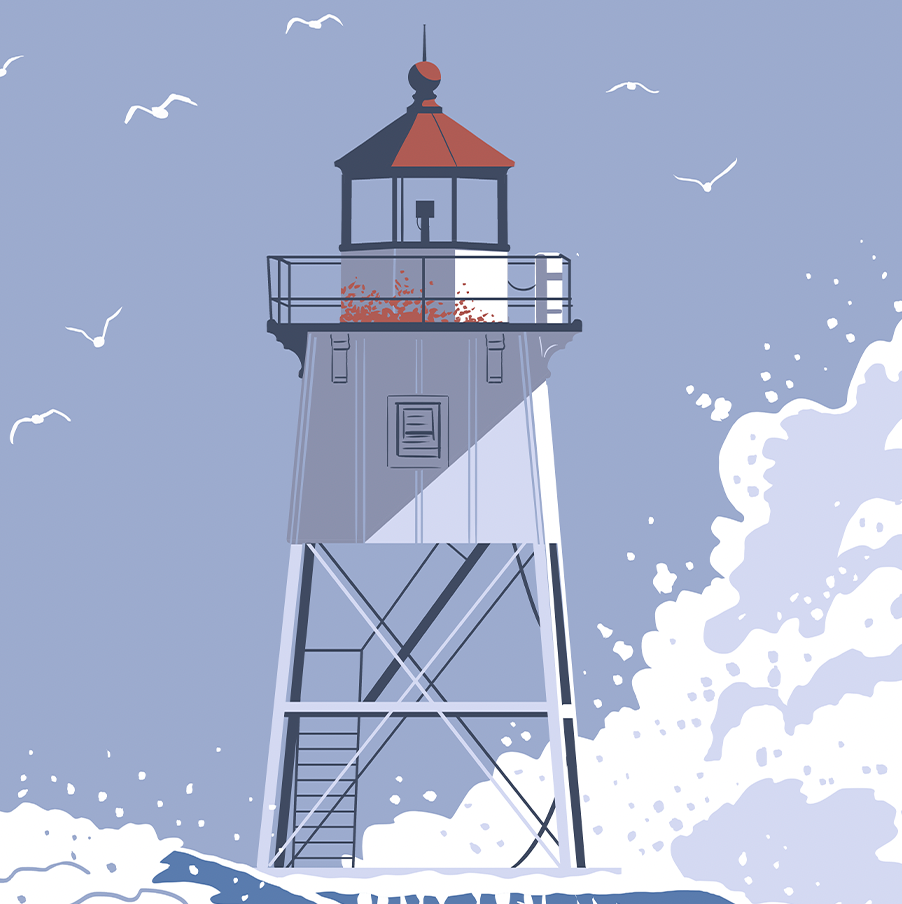 Grand Marais Lighthouse - Minnesota Print