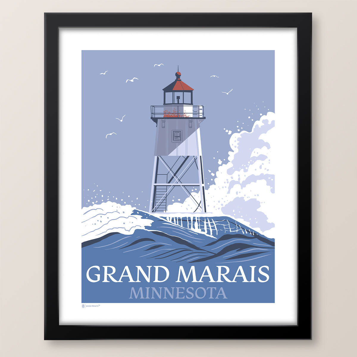 Grand Marais Lighthouse - Minnesota Print