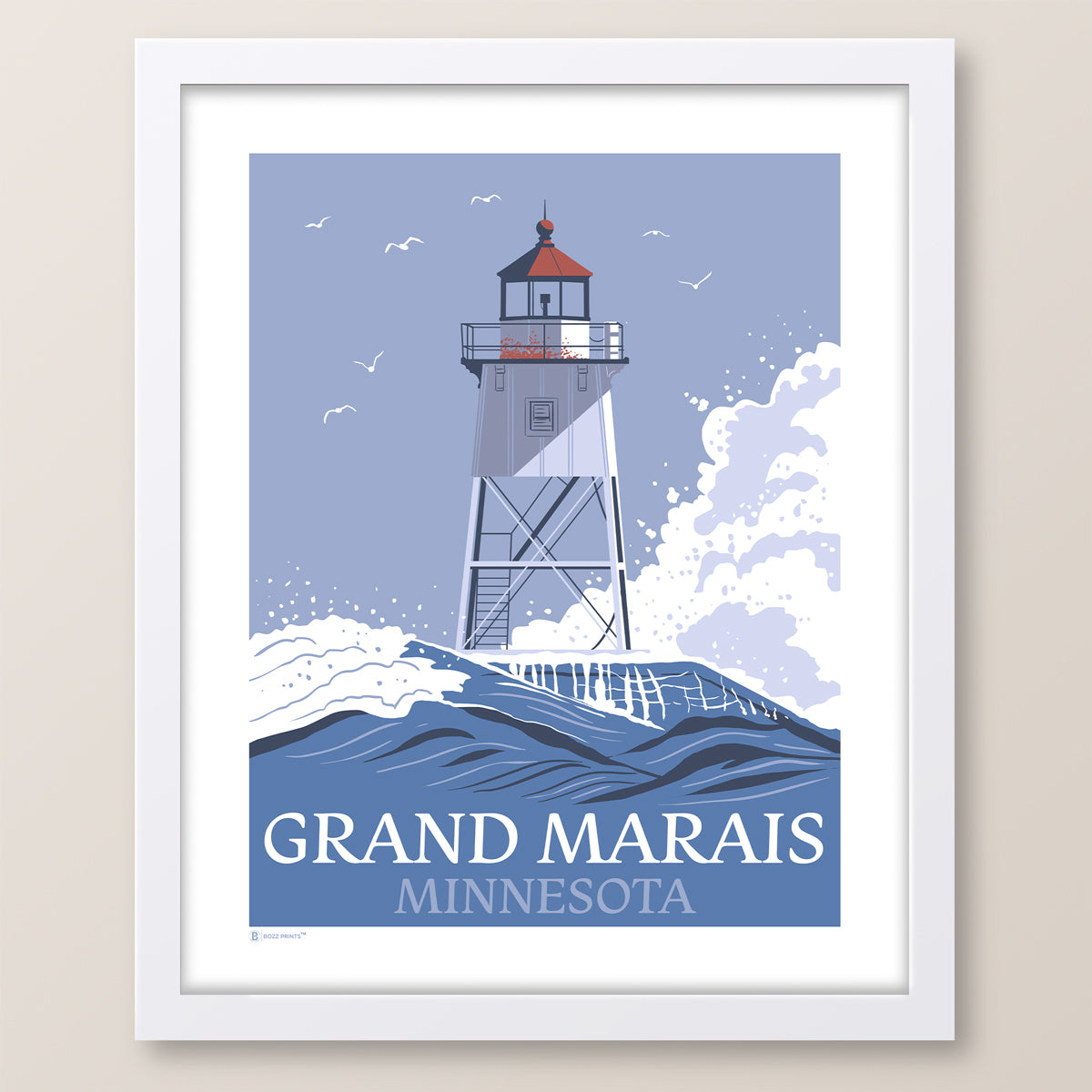 Grand Marais Lighthouse - Minnesota Print