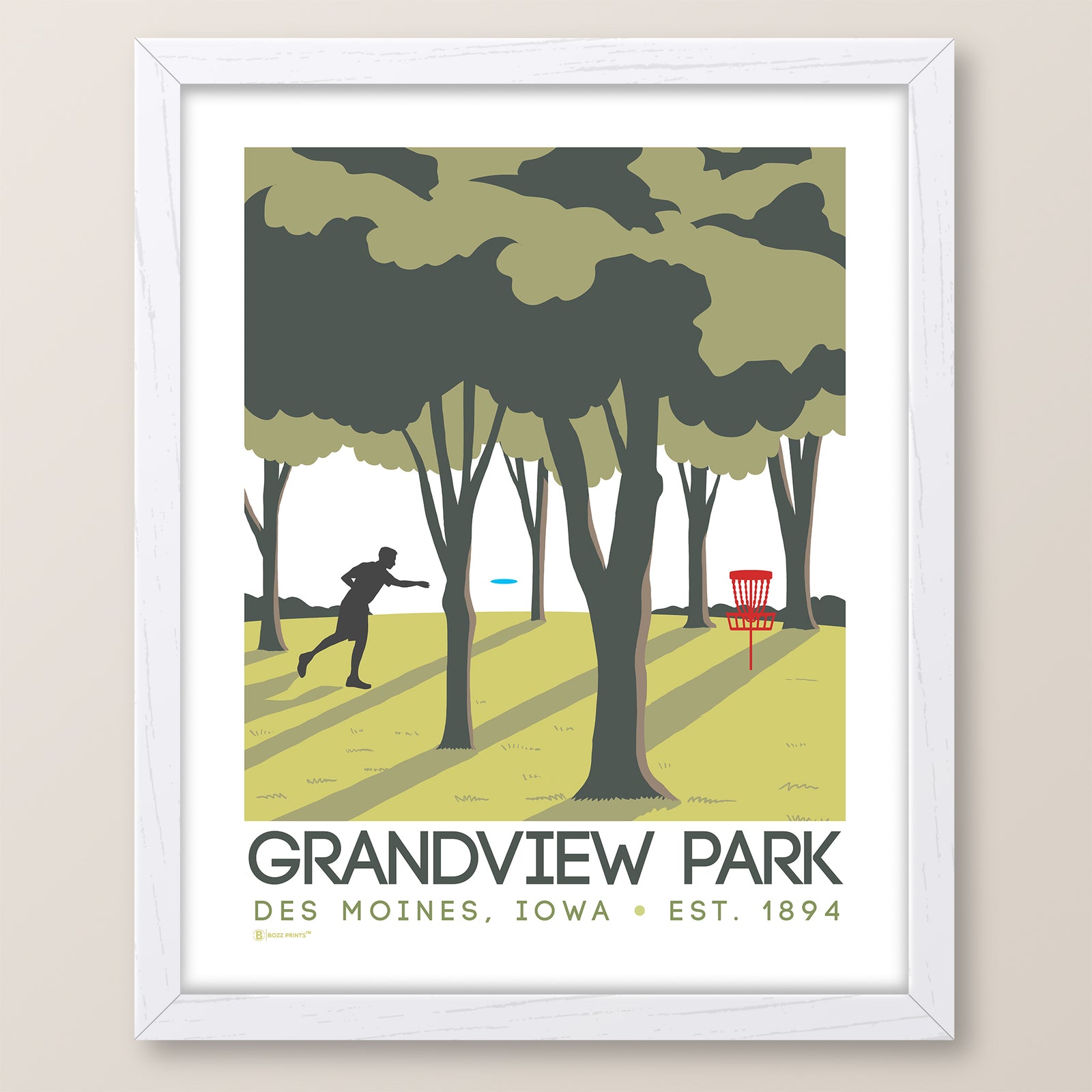 Grandview Park - Des Moines Park Print
