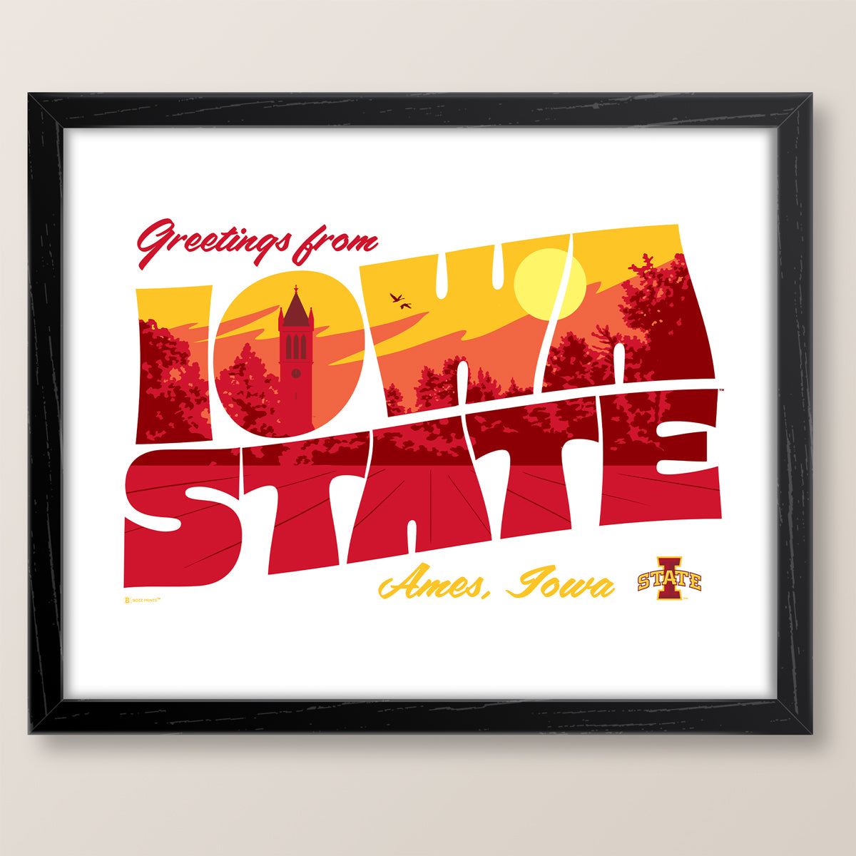 Greetings from Iowa State University Print