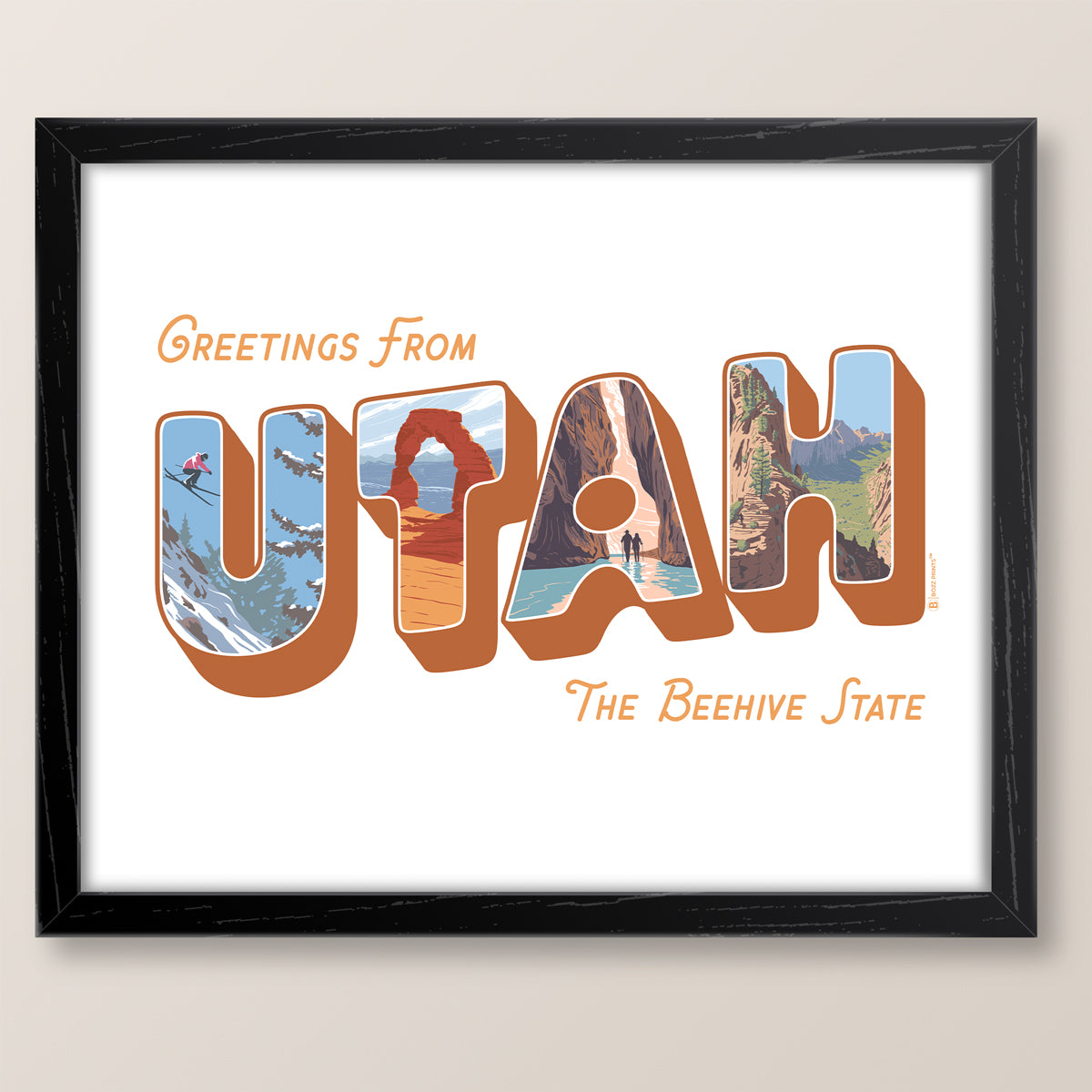 Greetings from Utah Print