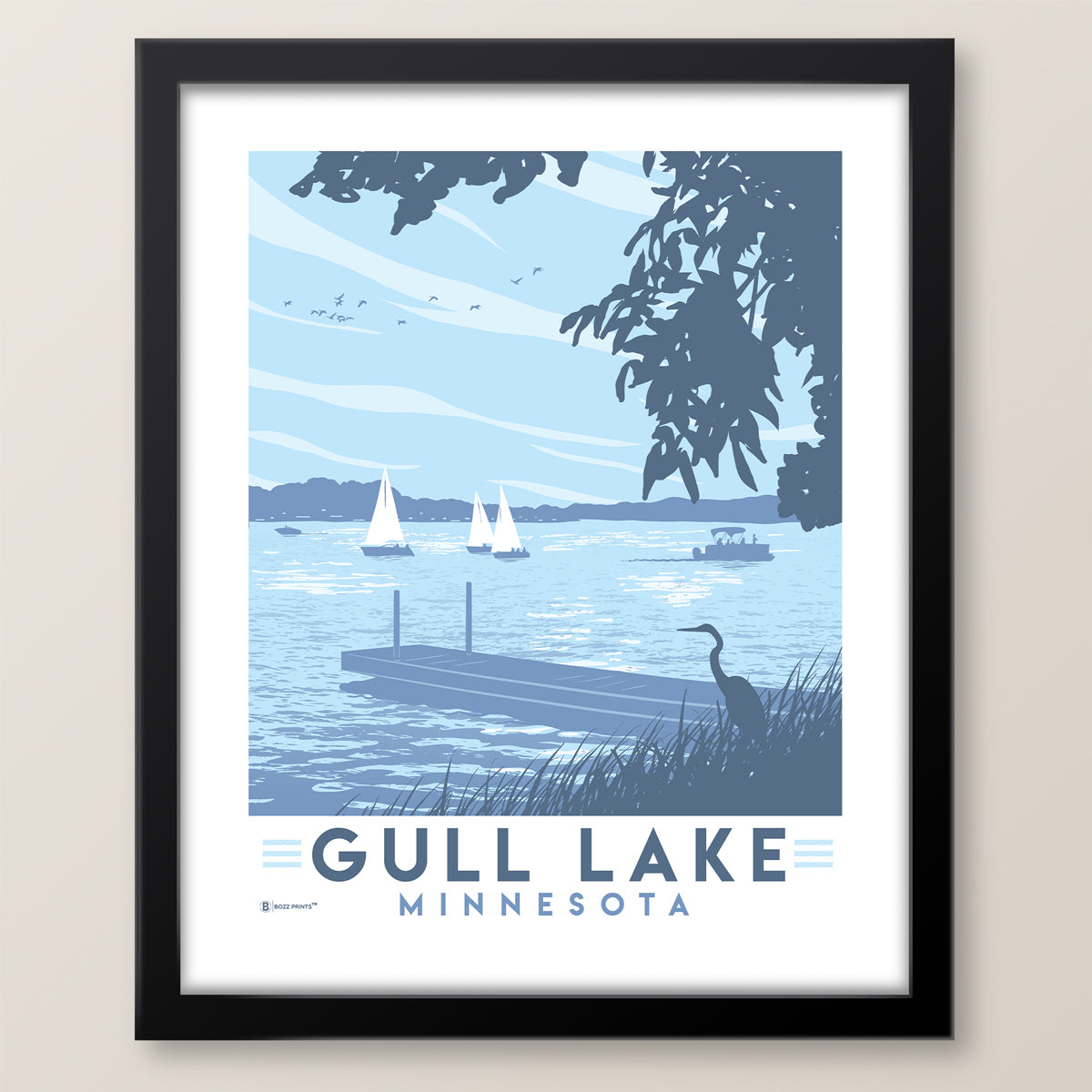 Gull Lake Minnesota Print