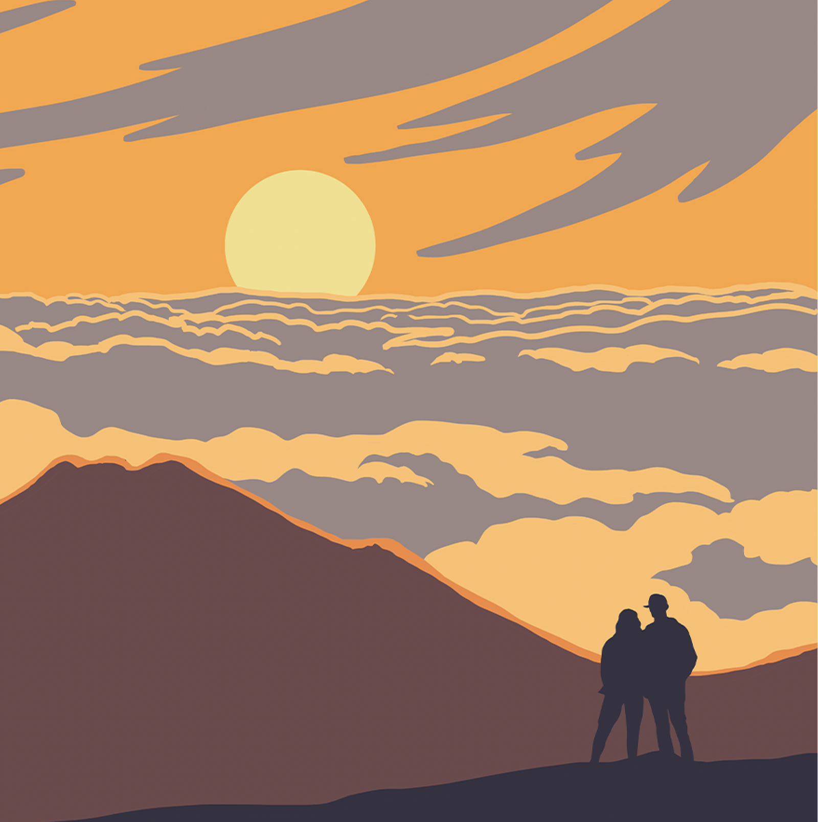 Haleakala National Park Sunrise Print