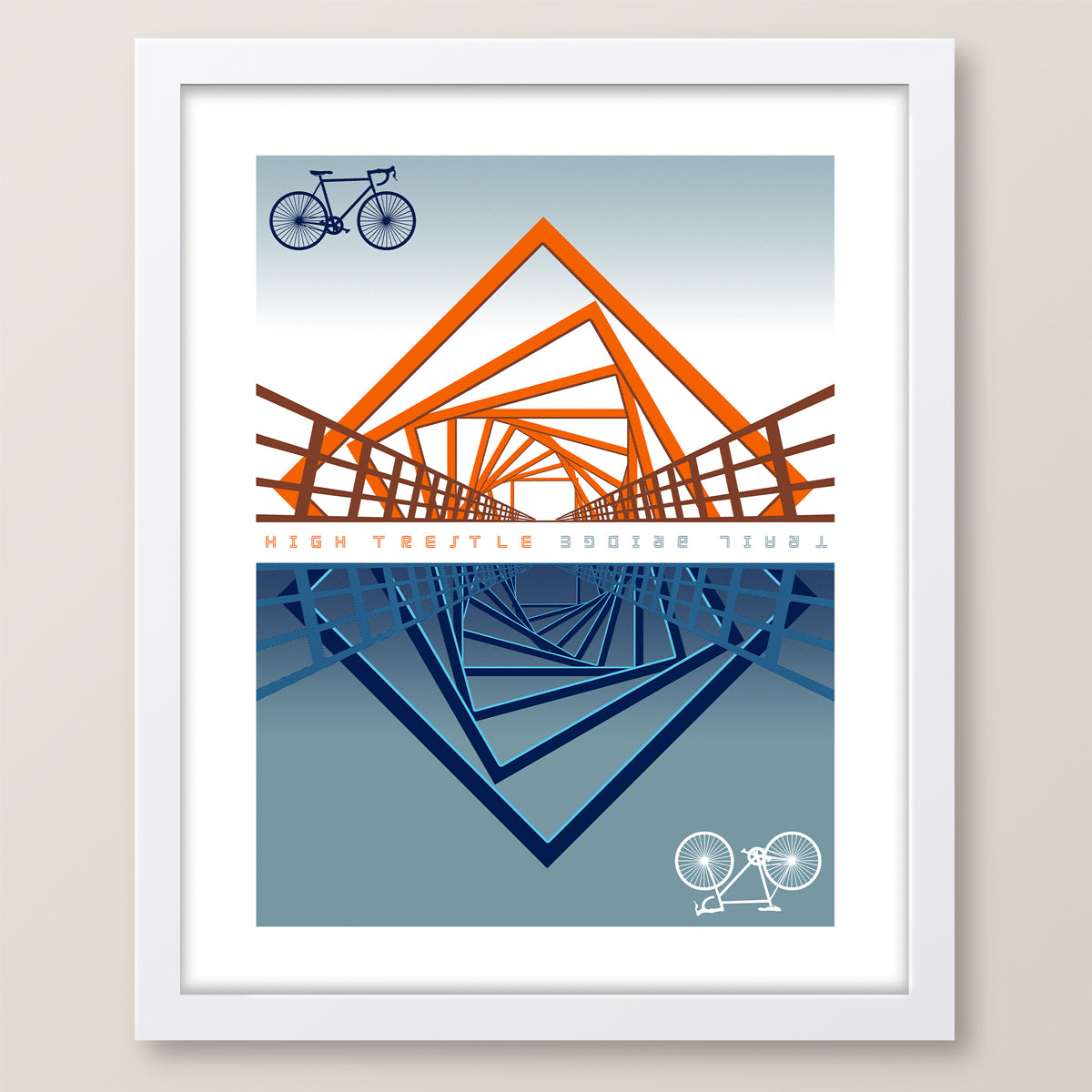 High Trestle Trail Bridge Print