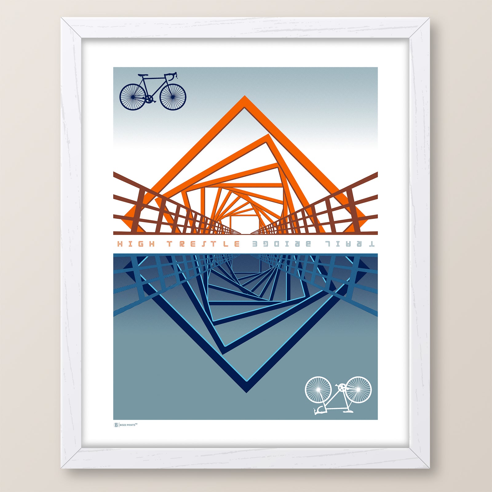 High Trestle Trail Bridge Print