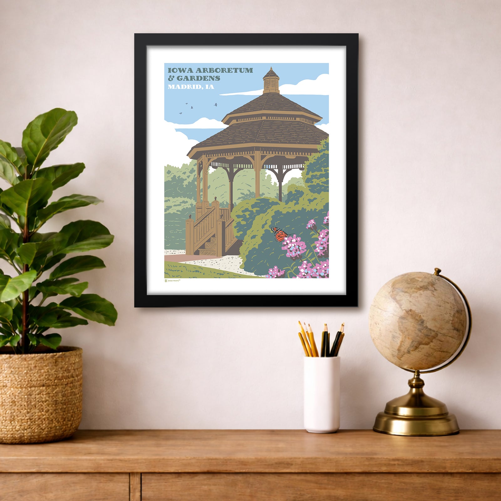 Iowa Arboretum & Gardens Print