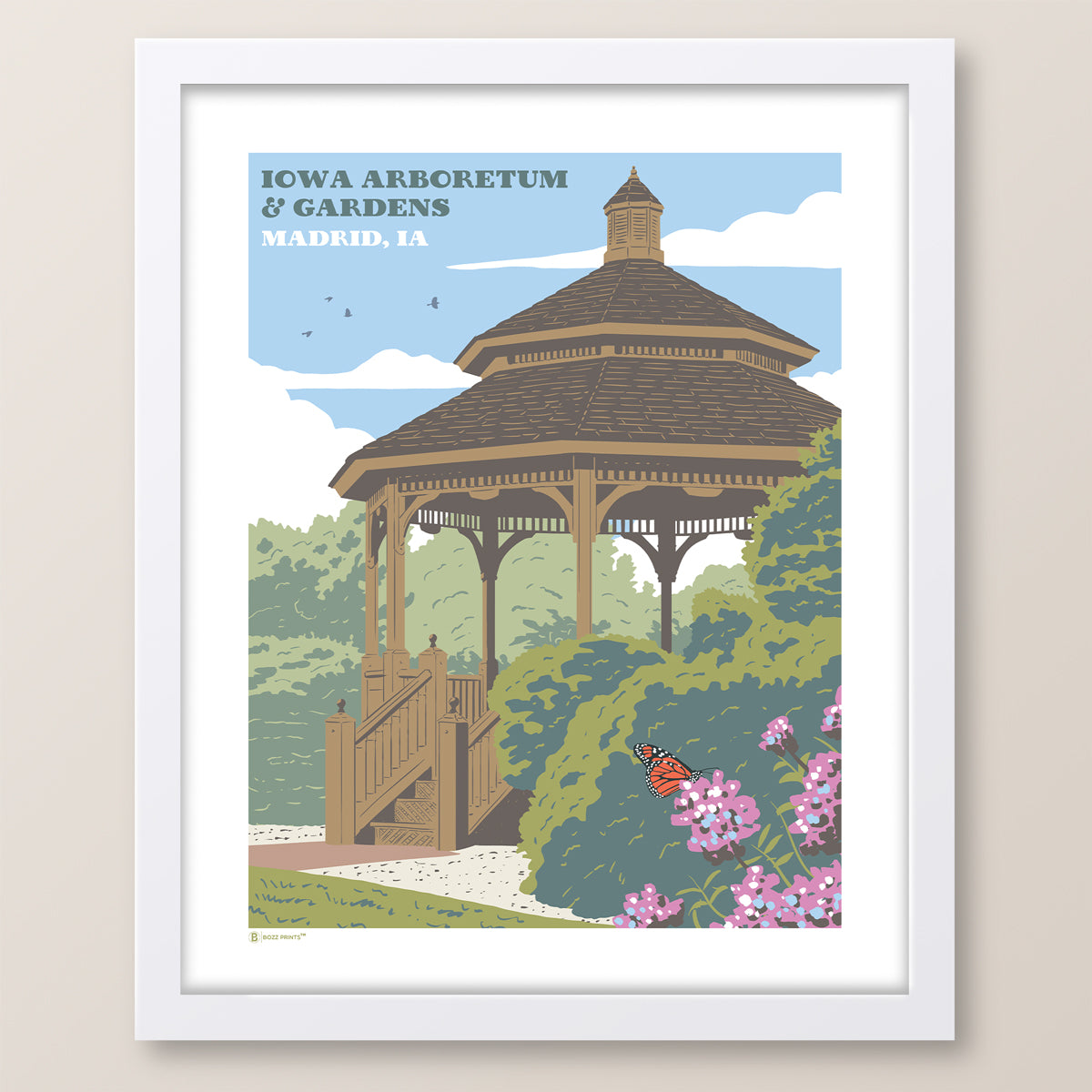 Iowa Arboretum & Gardens Print