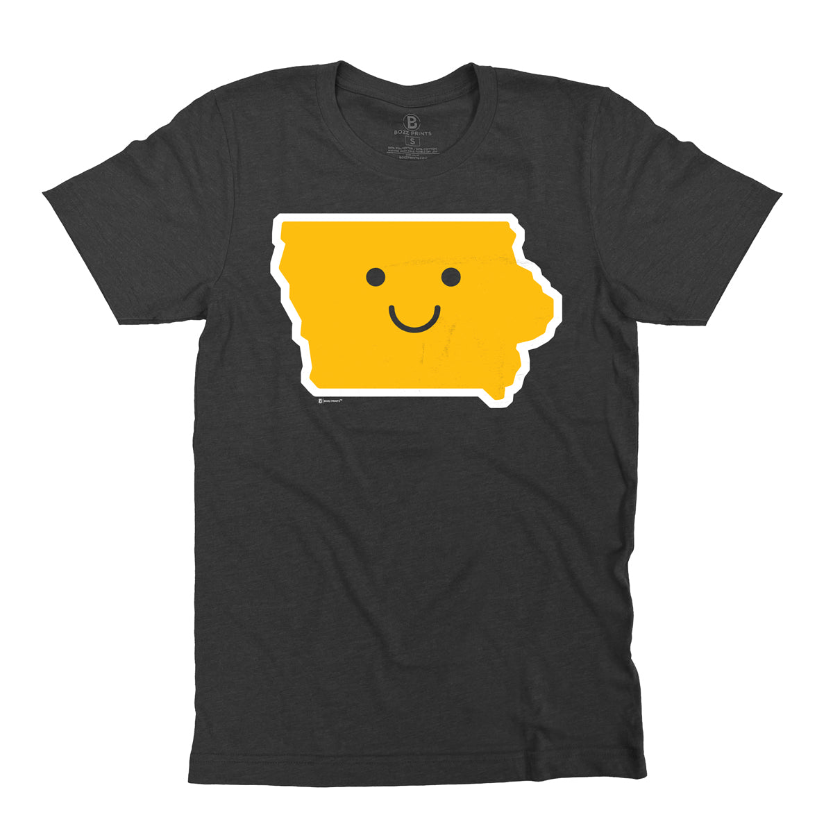 Smiley Face Iowa T-Shirt