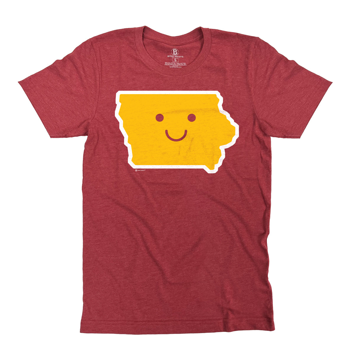 Smiley Face Iowa T-Shirt